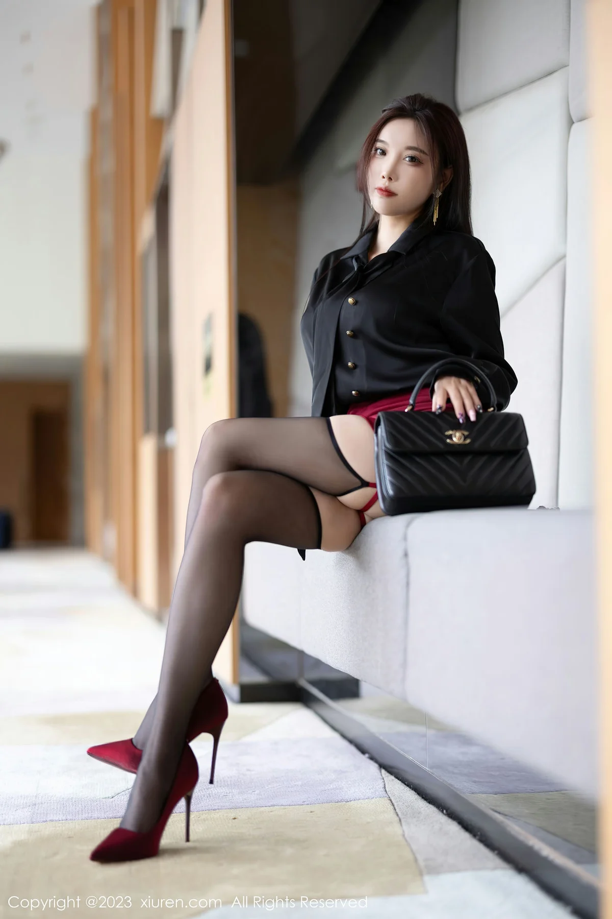 XiuRen 秀人 No.7062 杨晨晨Yome 蕾丝边内衣性感写真22 - 10