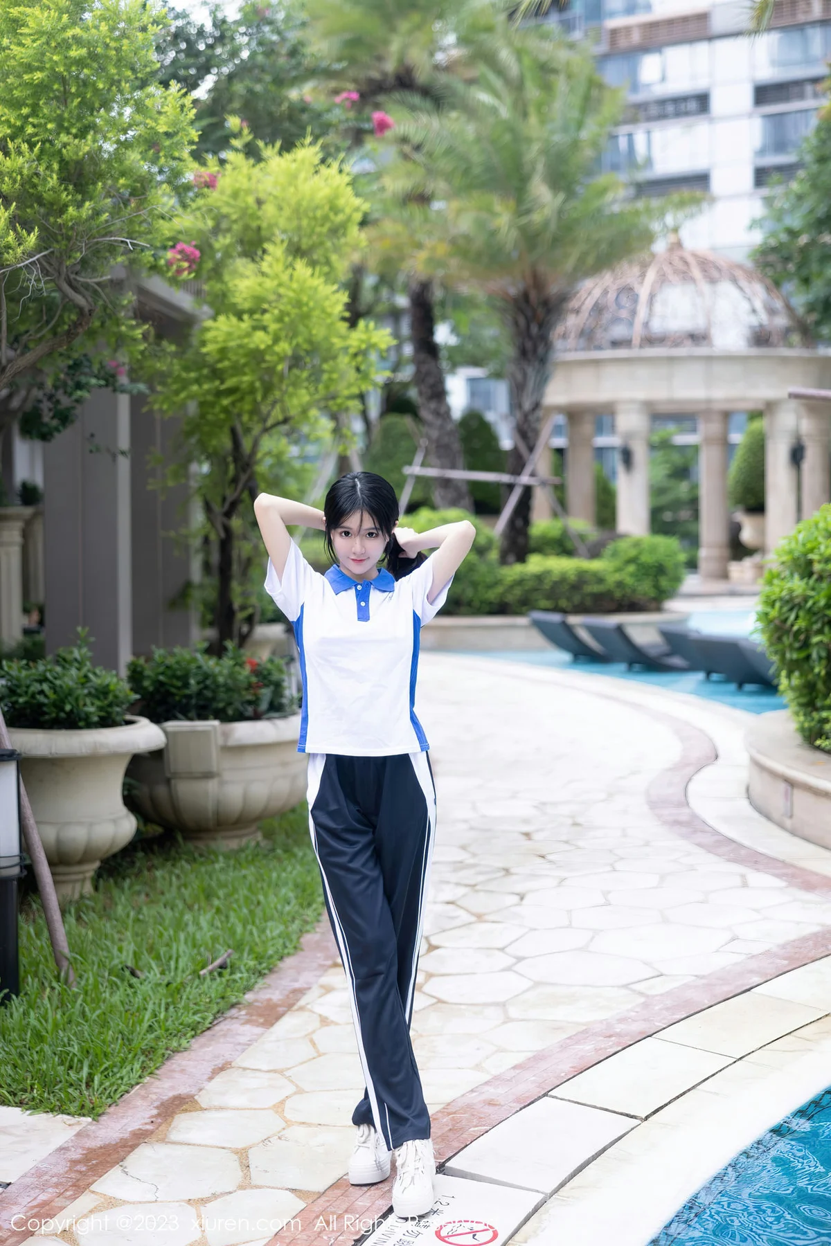 XiuRen 秀人 No.7085 幼幼 学生制服性感写真111 - 1