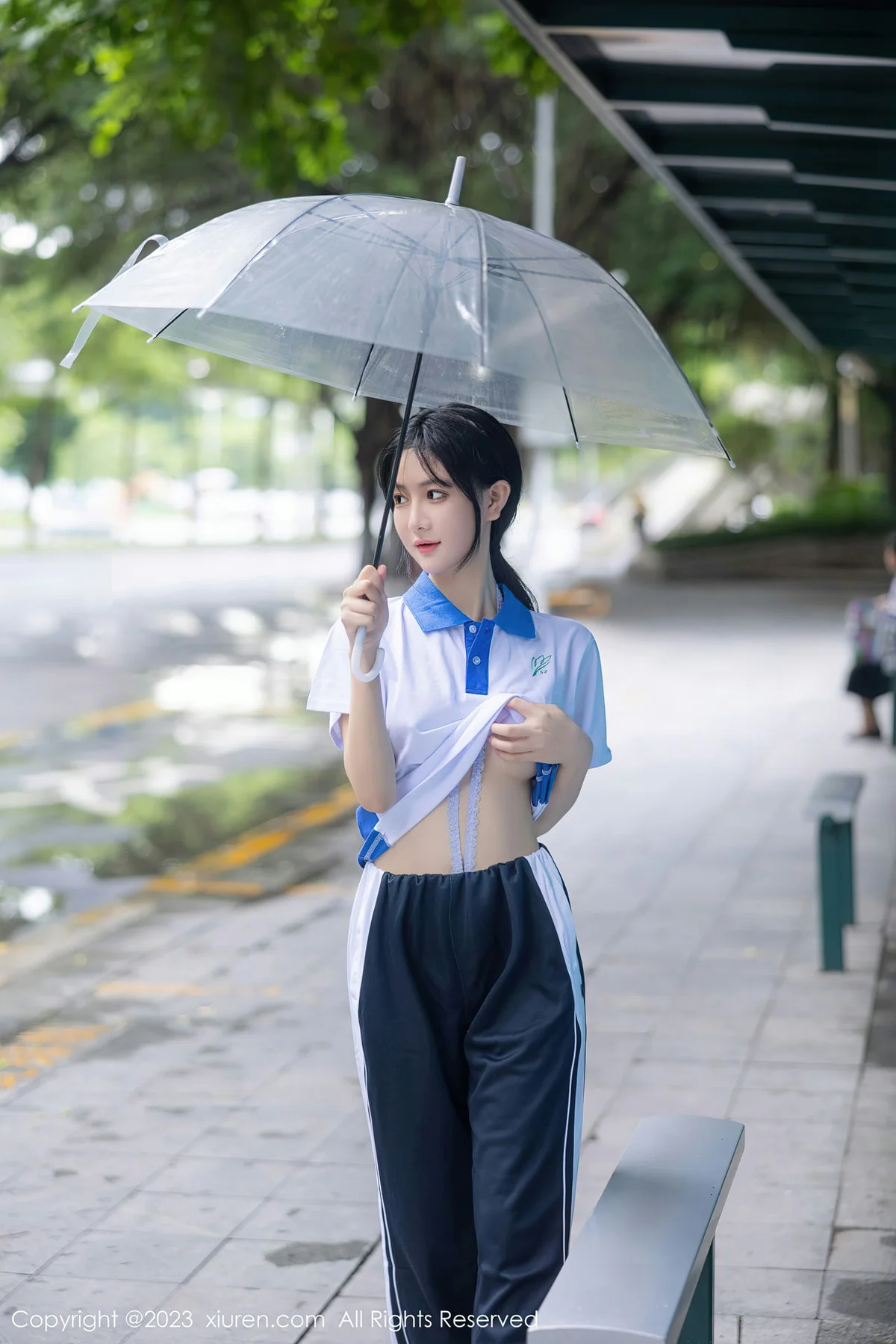 XiuRen 秀人 No.7085 幼幼 学生制服性感写真111 - 9