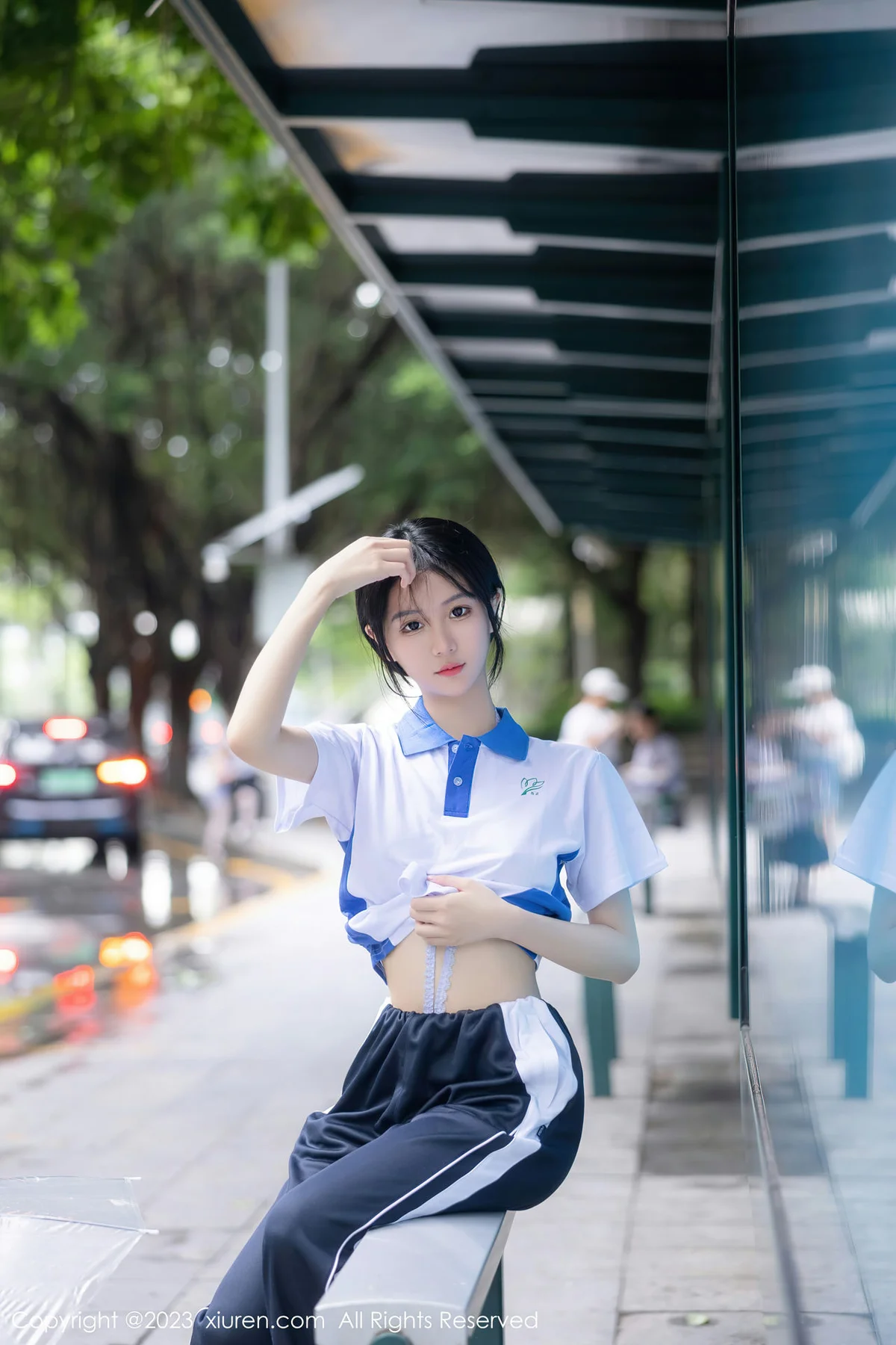 XiuRen 秀人 No.7085 幼幼 学生制服性感写真111 - 2