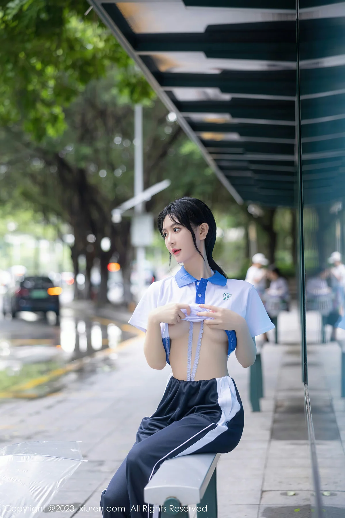 XiuRen 秀人 No.7085 幼幼 学生制服性感写真111 - 3