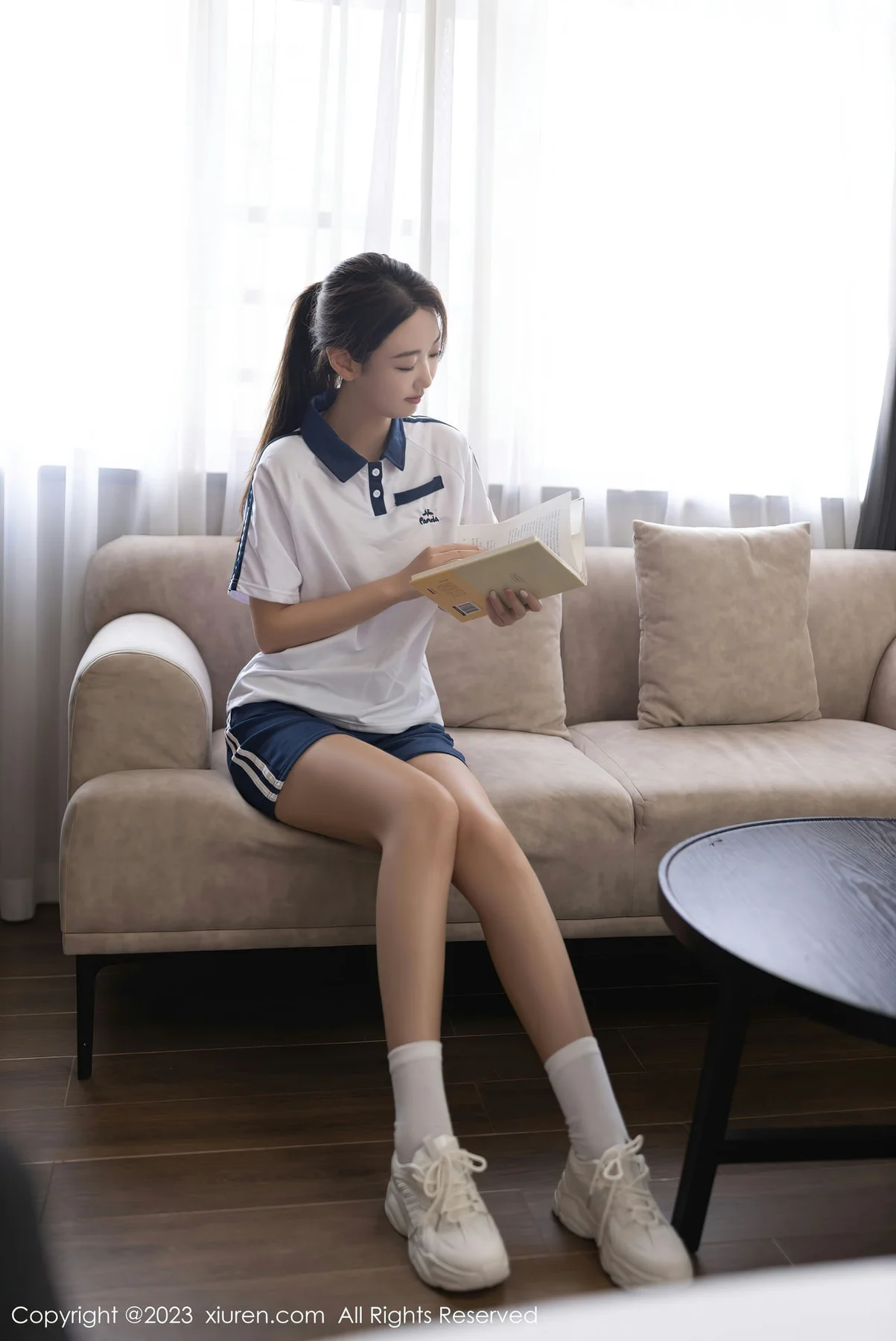 XiuRen 秀人 No.7091 唐安琪 白色学妹性感写真111 - 5