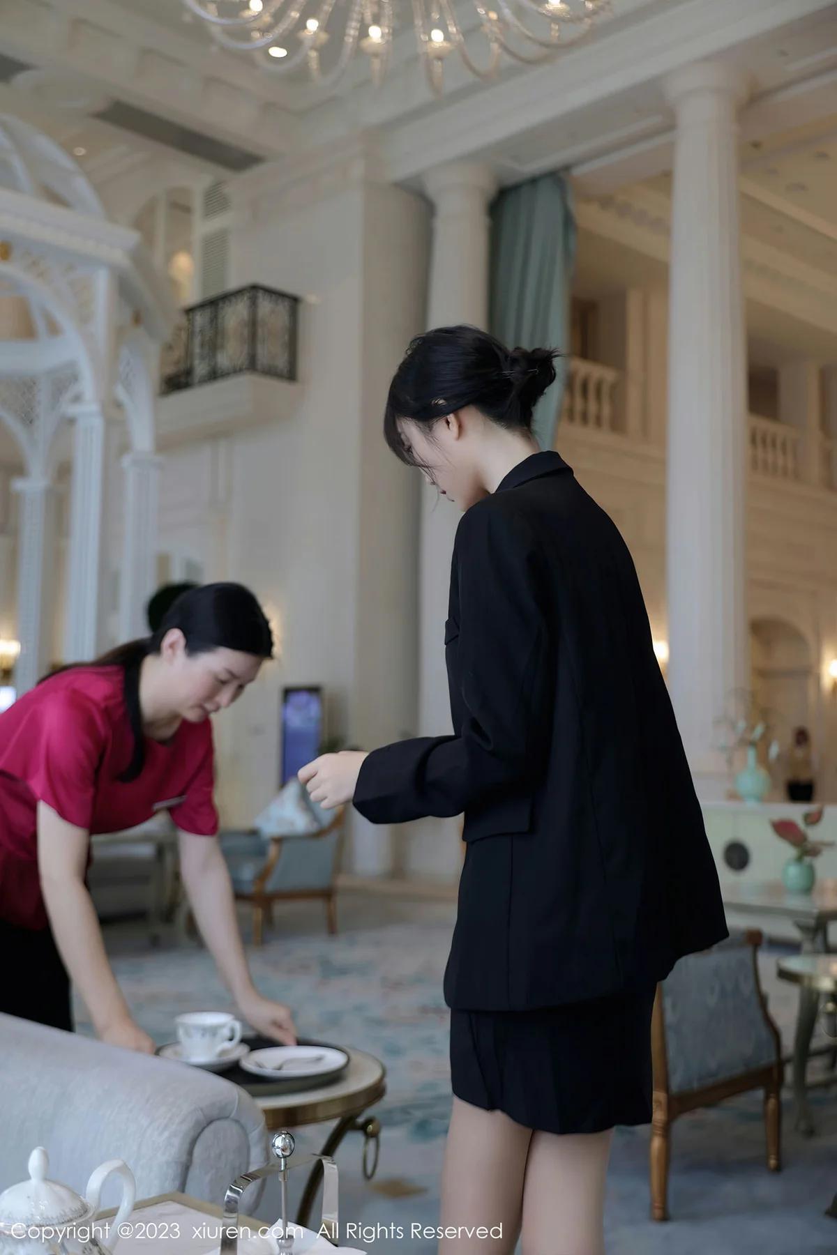 XiuRen 秀人 No.7102 玥儿玥er 红色情趣杭州旅拍 - 7