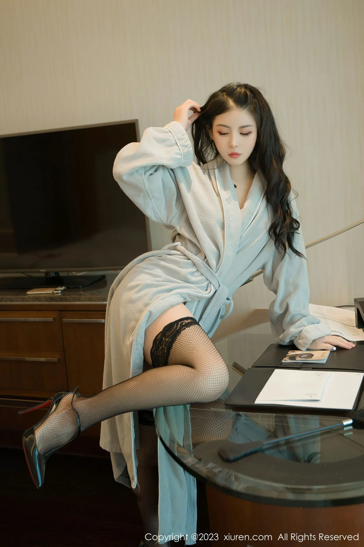 XiuRen 秀人 No.7107 柒喜小baby 蕾丝情趣性感写真 - 10