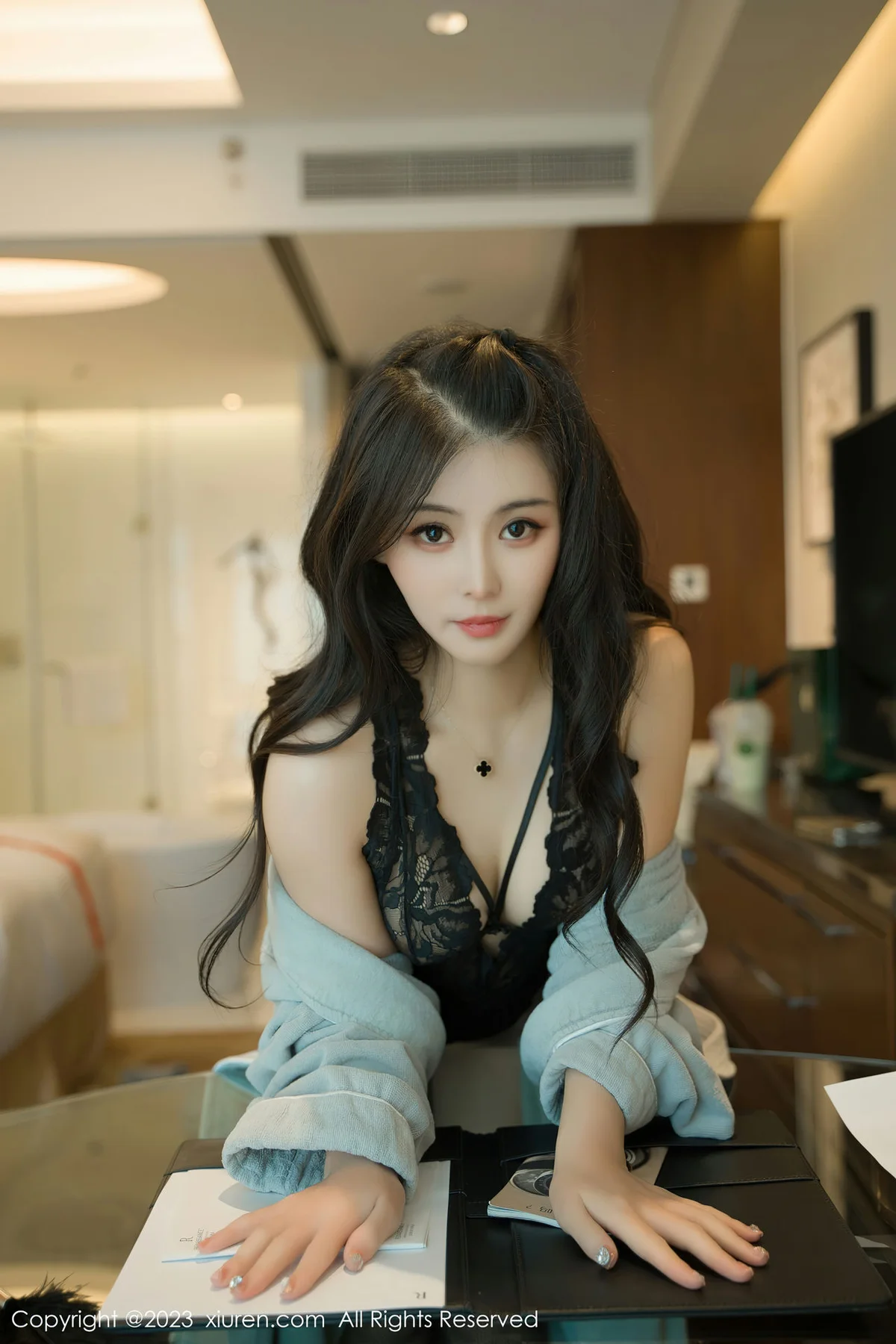 XiuRen 秀人 No.7107 柒喜小baby 蕾丝情趣性感写真 - 7