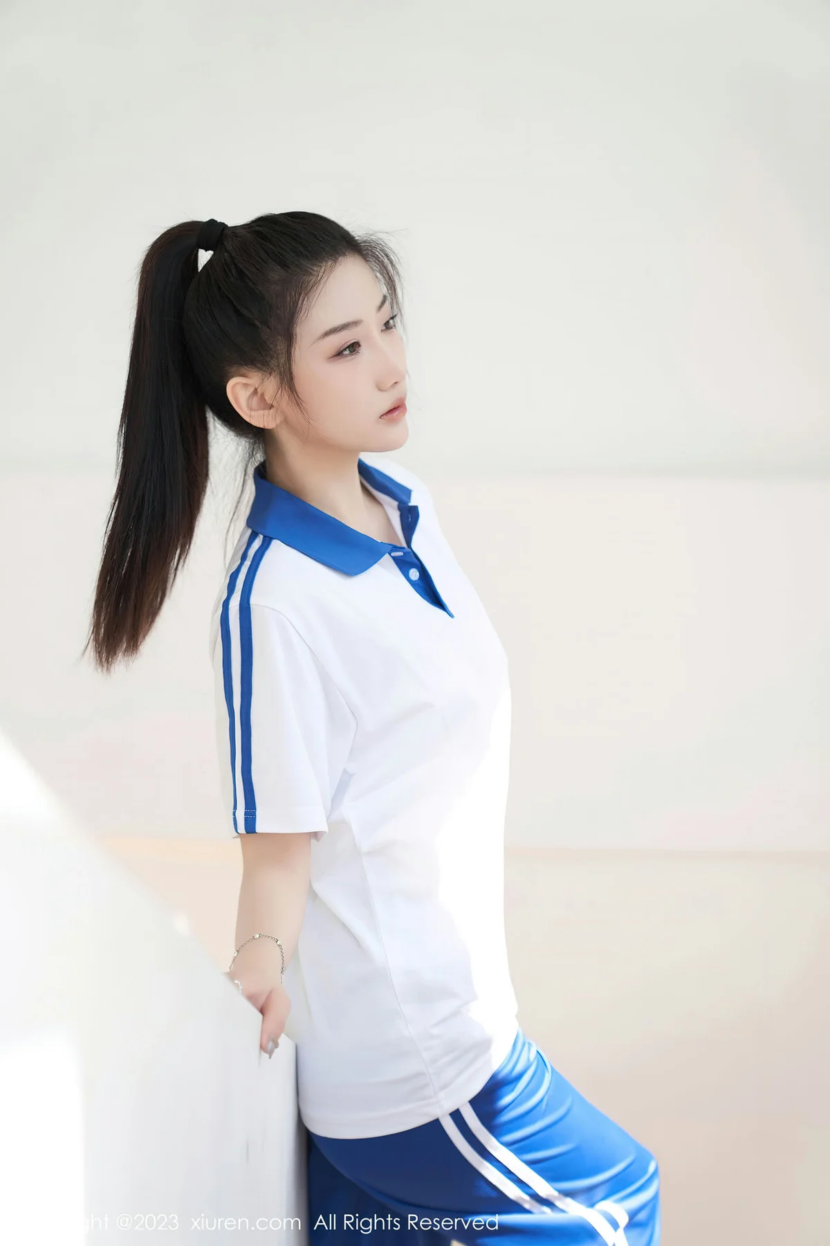 XiuRen 秀人 No.7110 沈青黛 白色蕾丝内衣性感写真1 - 7