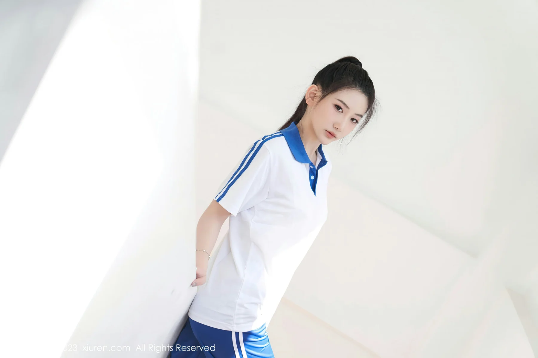 XiuRen 秀人 No.7110 沈青黛 白色蕾丝内衣性感写真1 - 8