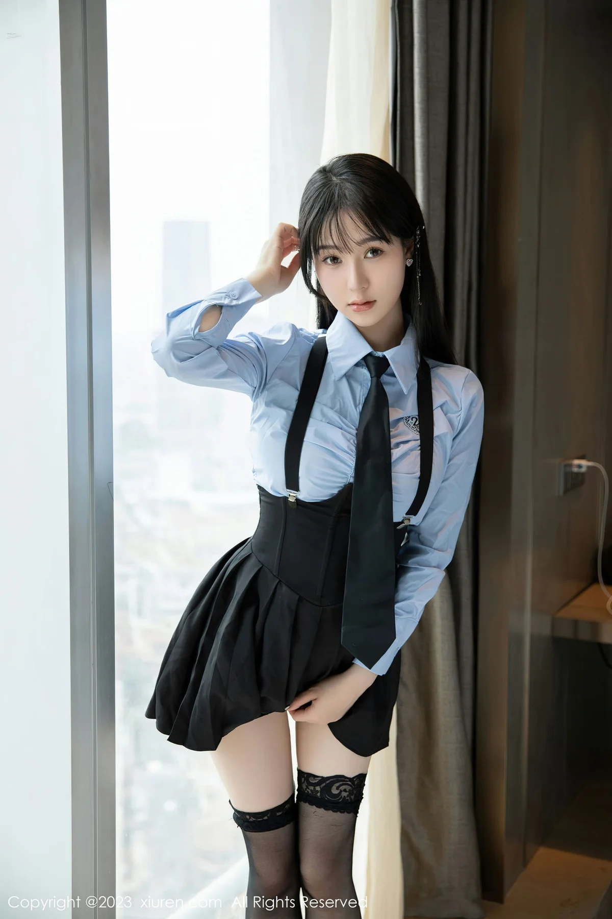 XiuRen 秀人 No.7140  柚琪Rich 性感学妹装扮33 - 5