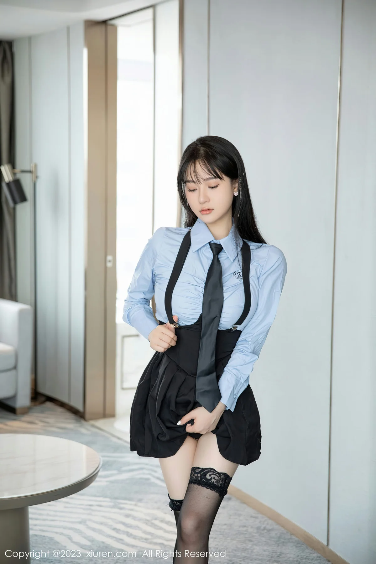 XiuRen 秀人 No.7140  柚琪Rich 性感学妹装扮33 - 7