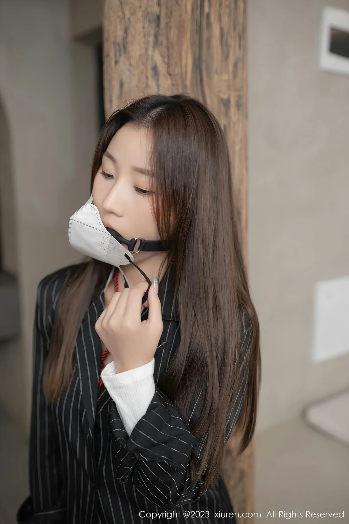 XiuRen 秀人 No.7141 808 杏子Yada 高开叉服饰性感写真111 - 5