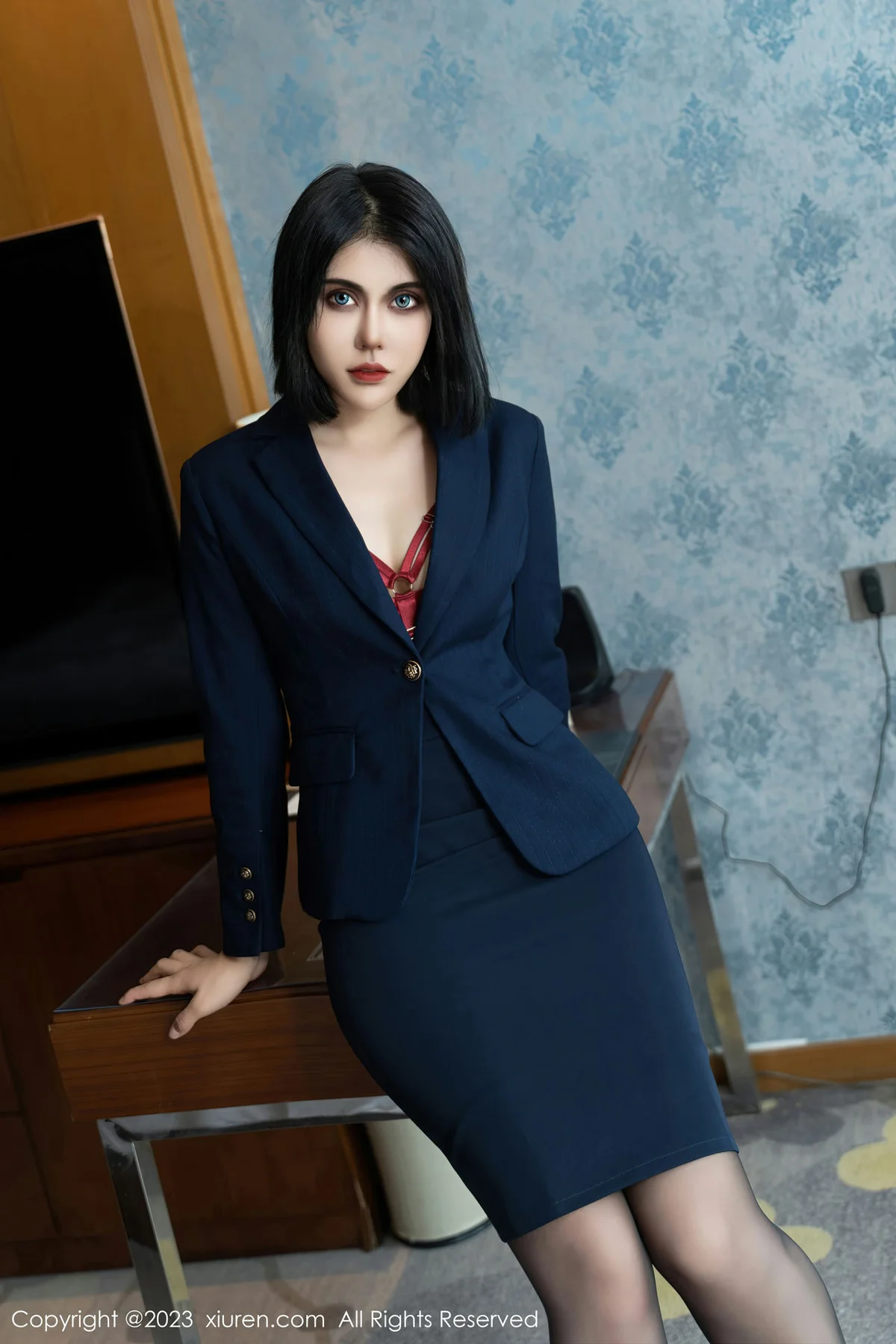 XiuRen 秀人 No.7142  s纯一 中俄混血美模性感写真 - 5