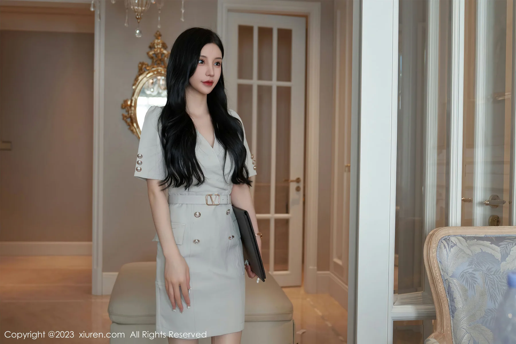 XiuRen 秀人 No.7157  周于希Sally 主题《女律师的寂寞》厦门旅拍111 - 8