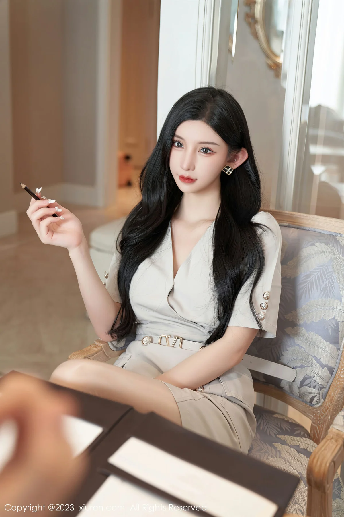 XiuRen 秀人 No.7157  周于希Sally 主题《女律师的寂寞》厦门旅拍111 - 4