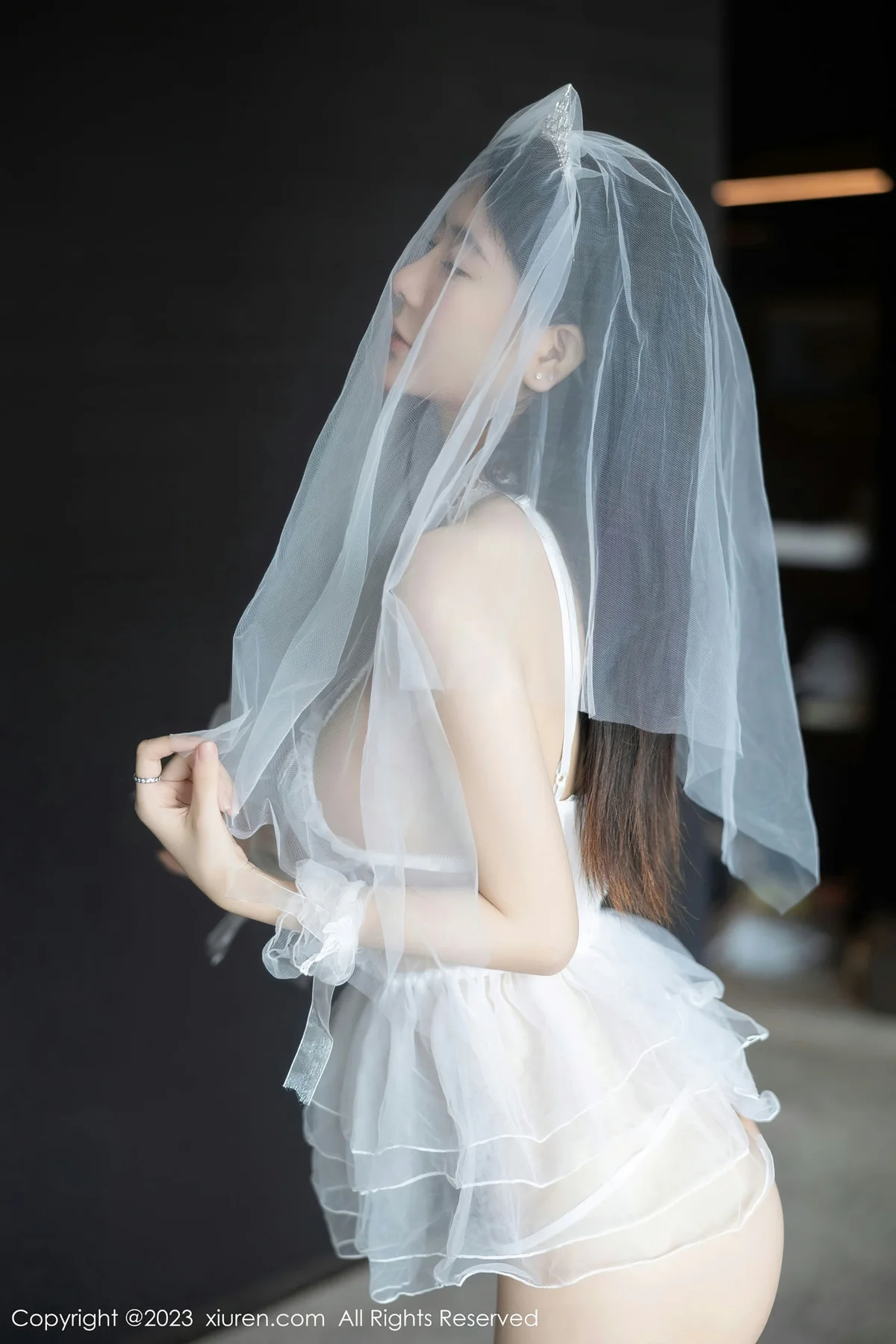 XiuRen 秀人 No.7165  幼幼 情趣婚纱服饰性感写真111 - 5