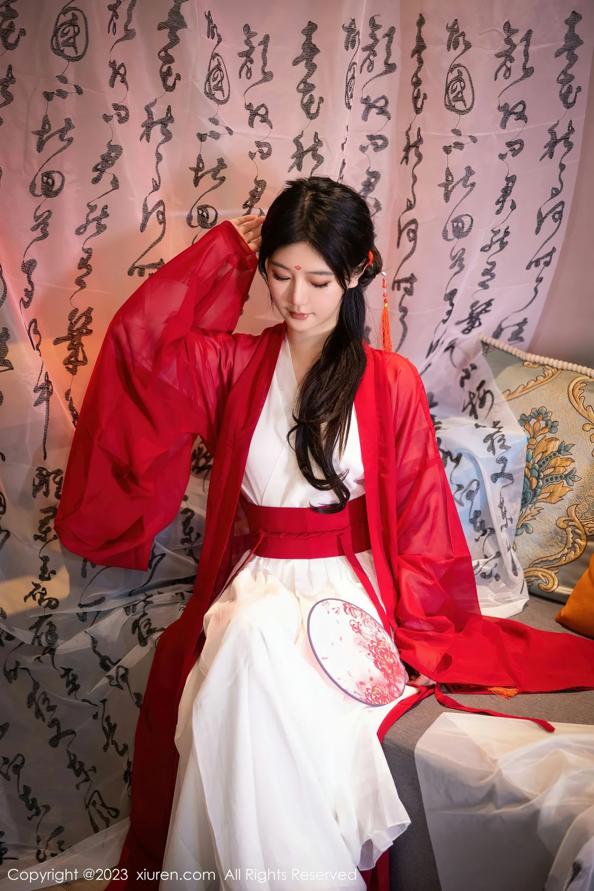 XiuRen 秀人 No.7192  幼幼 红色古装性感写真11 - 2