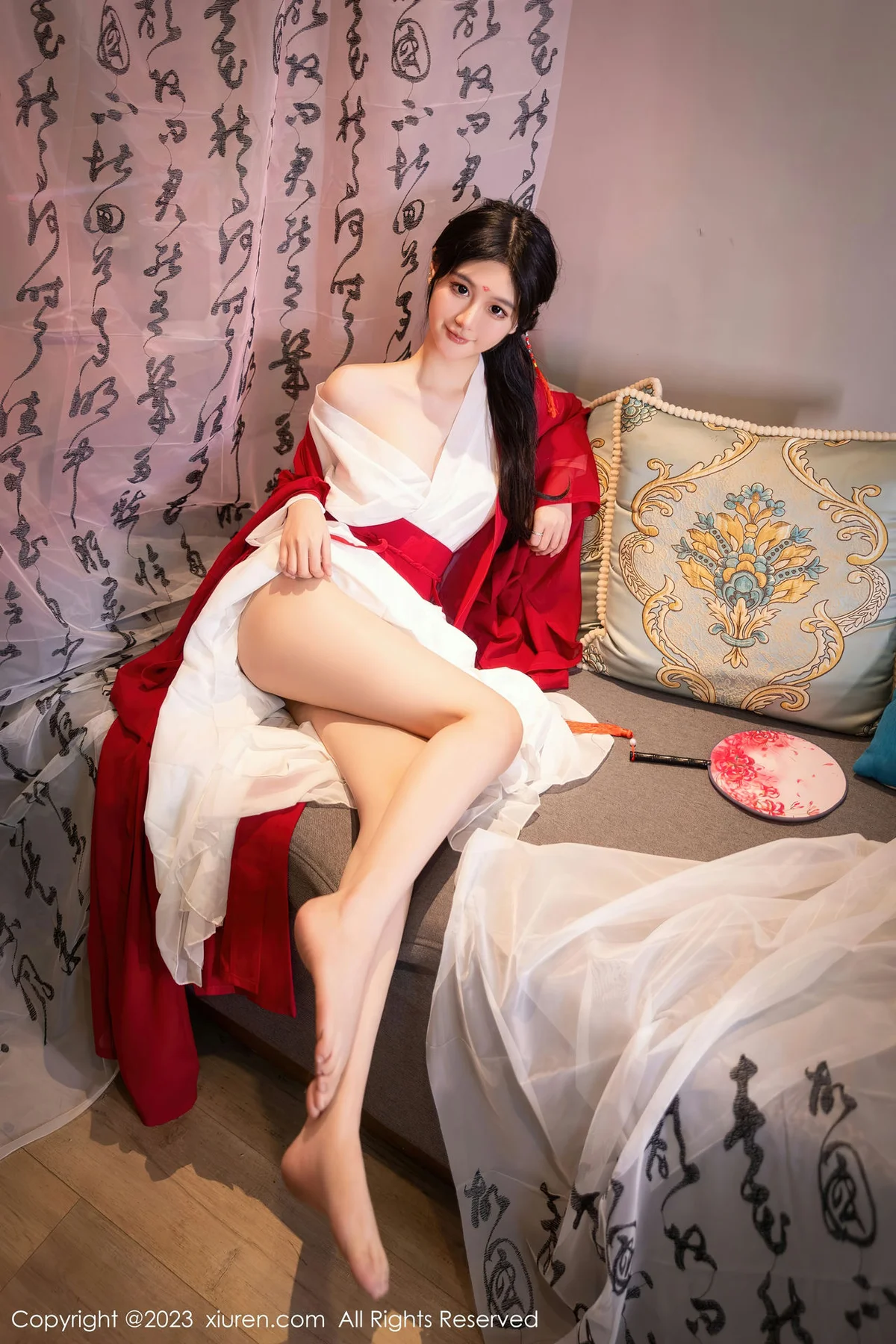 XiuRen 秀人 No.7192  幼幼 红色古装性感写真11 - 6