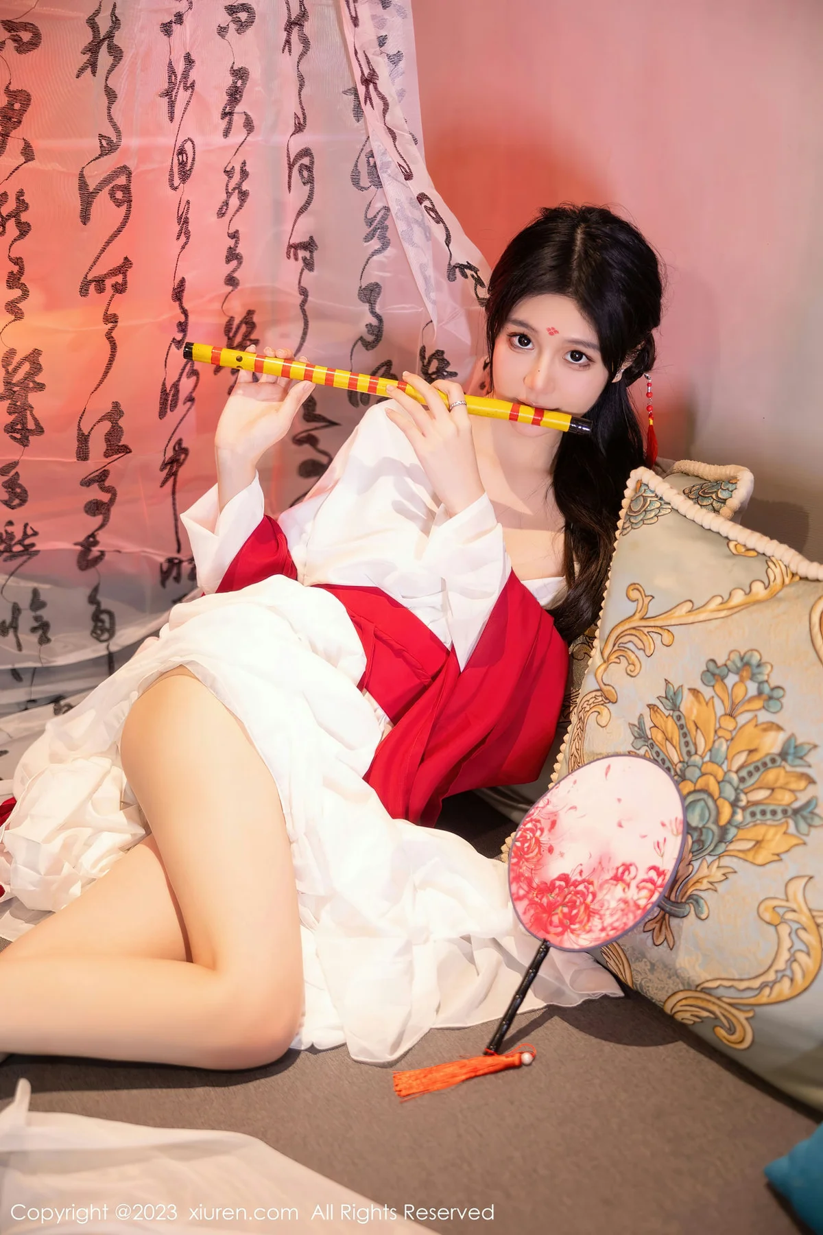 XiuRen 秀人 No.7192  幼幼 红色古装性感写真11 - 5