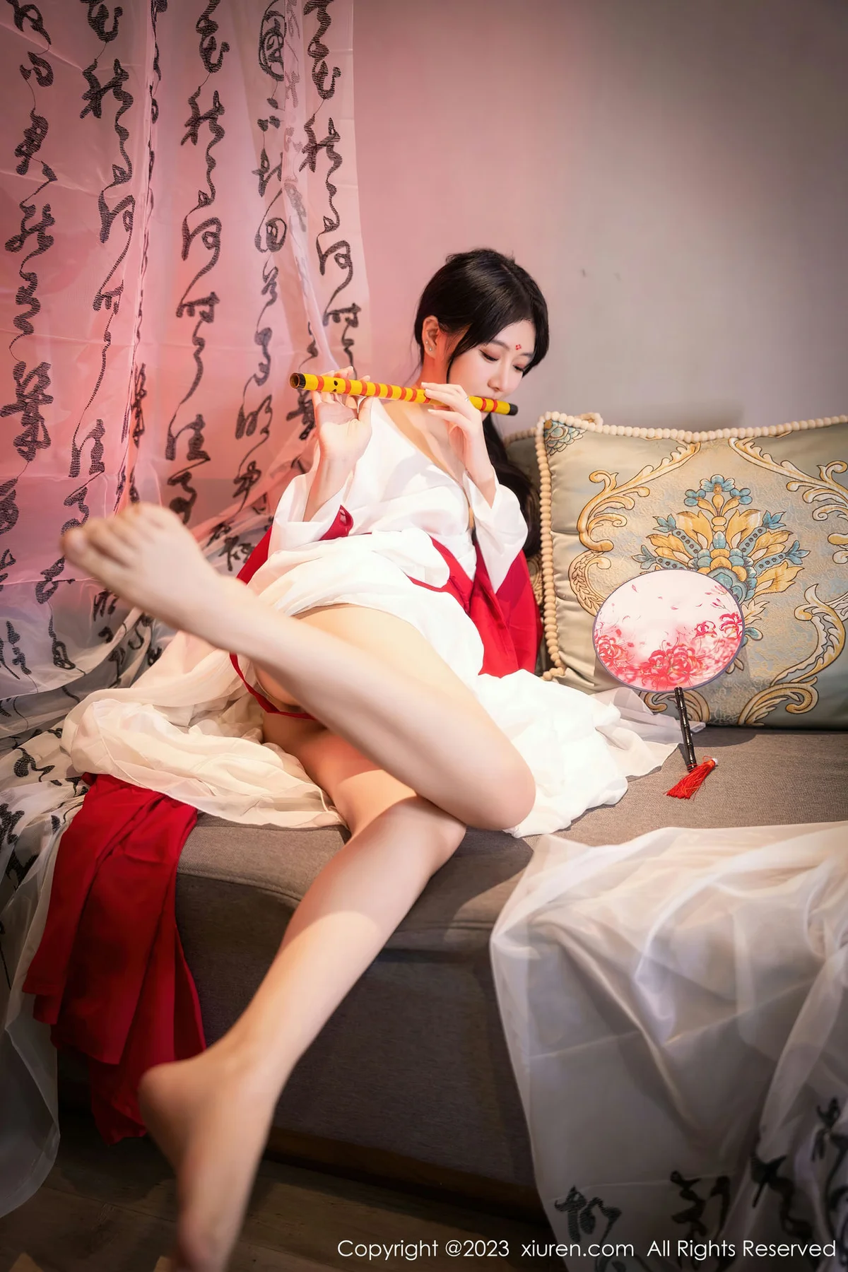 XiuRen 秀人 No.7192  幼幼 红色古装性感写真11 - 7