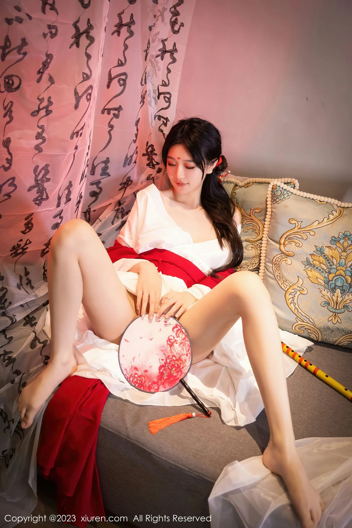 XiuRen 秀人 No.7192  幼幼 红色古装性感写真11 - 8