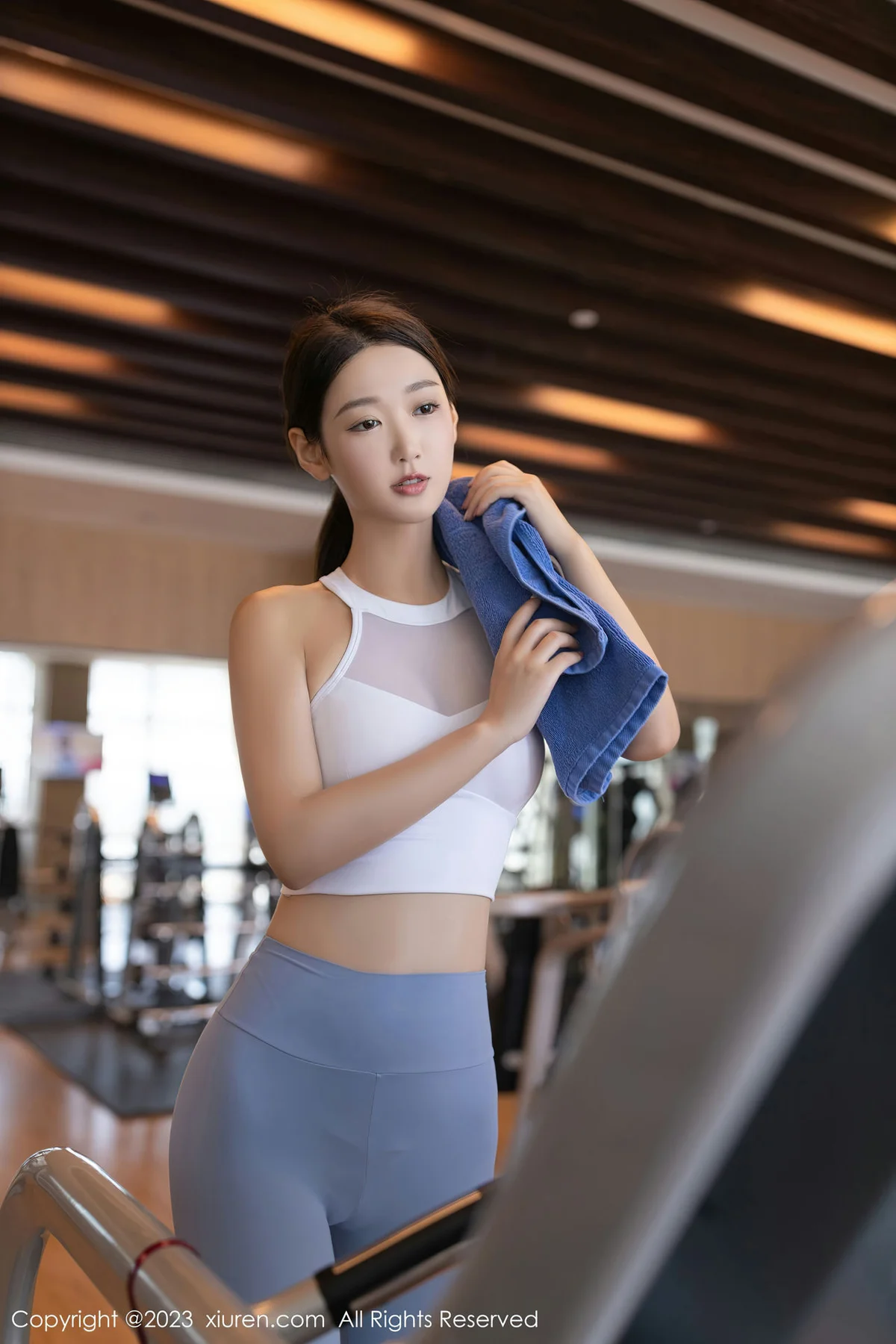 XiuRen 秀人 No.7197  唐安琪 瑜伽服健身场所拍摄澳门旅拍11 - 3