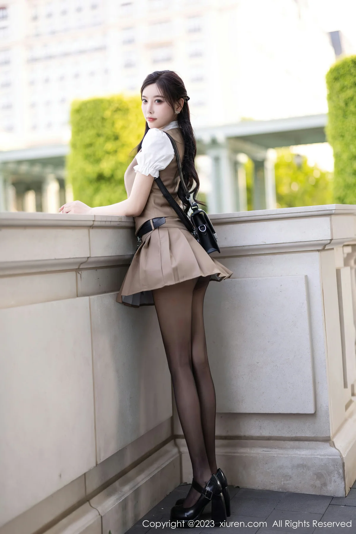 XiuRen 秀人 No.7202  杨晨晨Yome 粉色内衣浙江安吉旅拍33 - 1