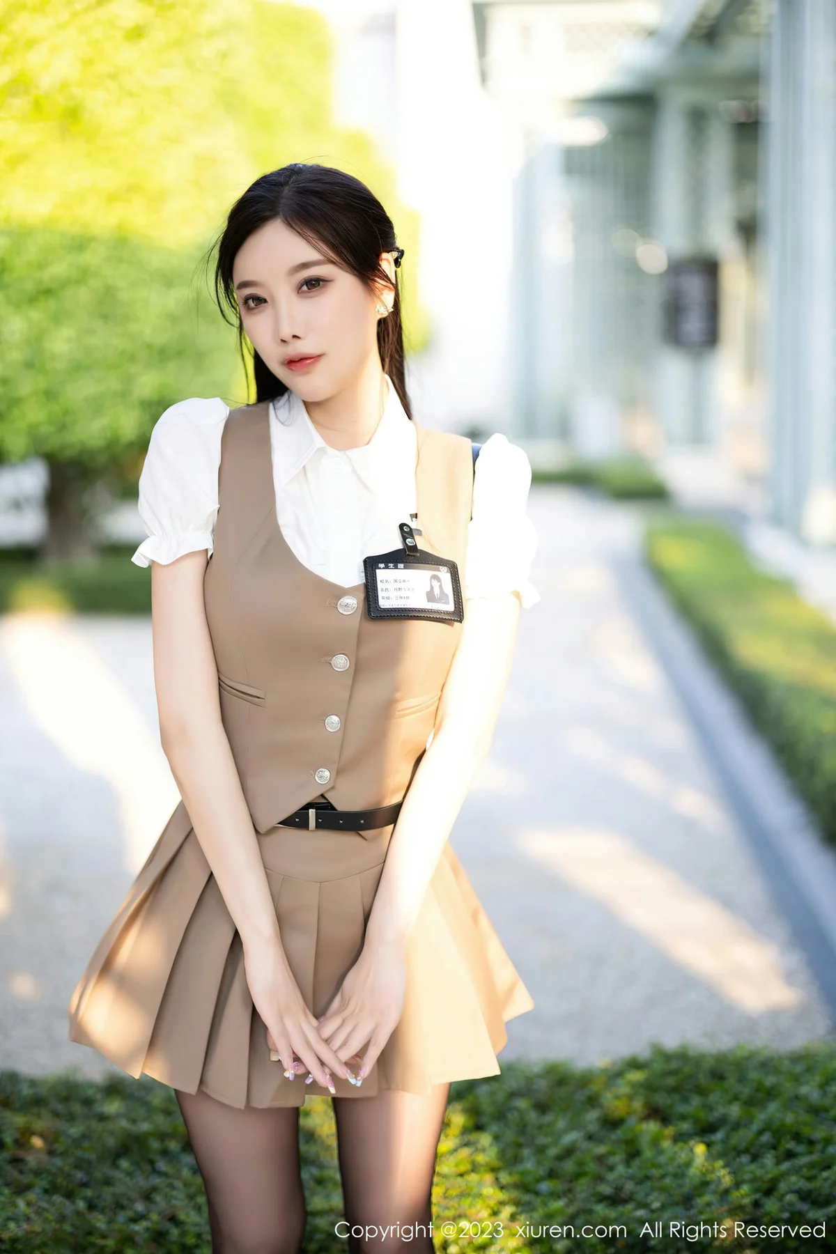 XiuRen 秀人 No.7202  杨晨晨Yome 粉色内衣浙江安吉旅拍33 - 5