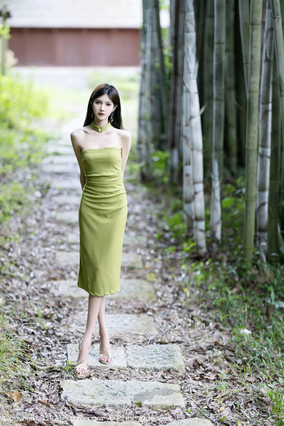 XiuRen 秀人 No.7241  程程程 链式内衣安吉旅拍1 - 1