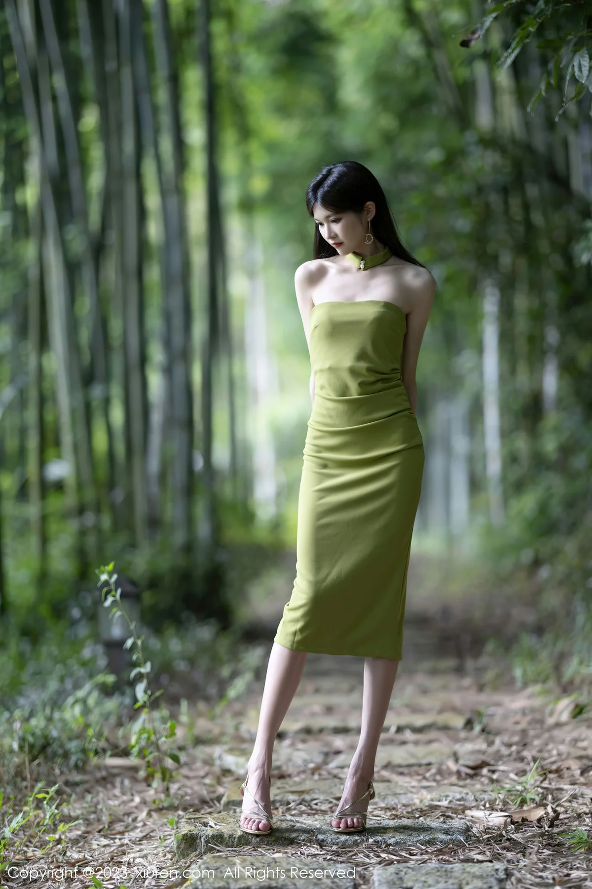 XiuRen 秀人 No.7241  程程程 链式内衣安吉旅拍1 - 6