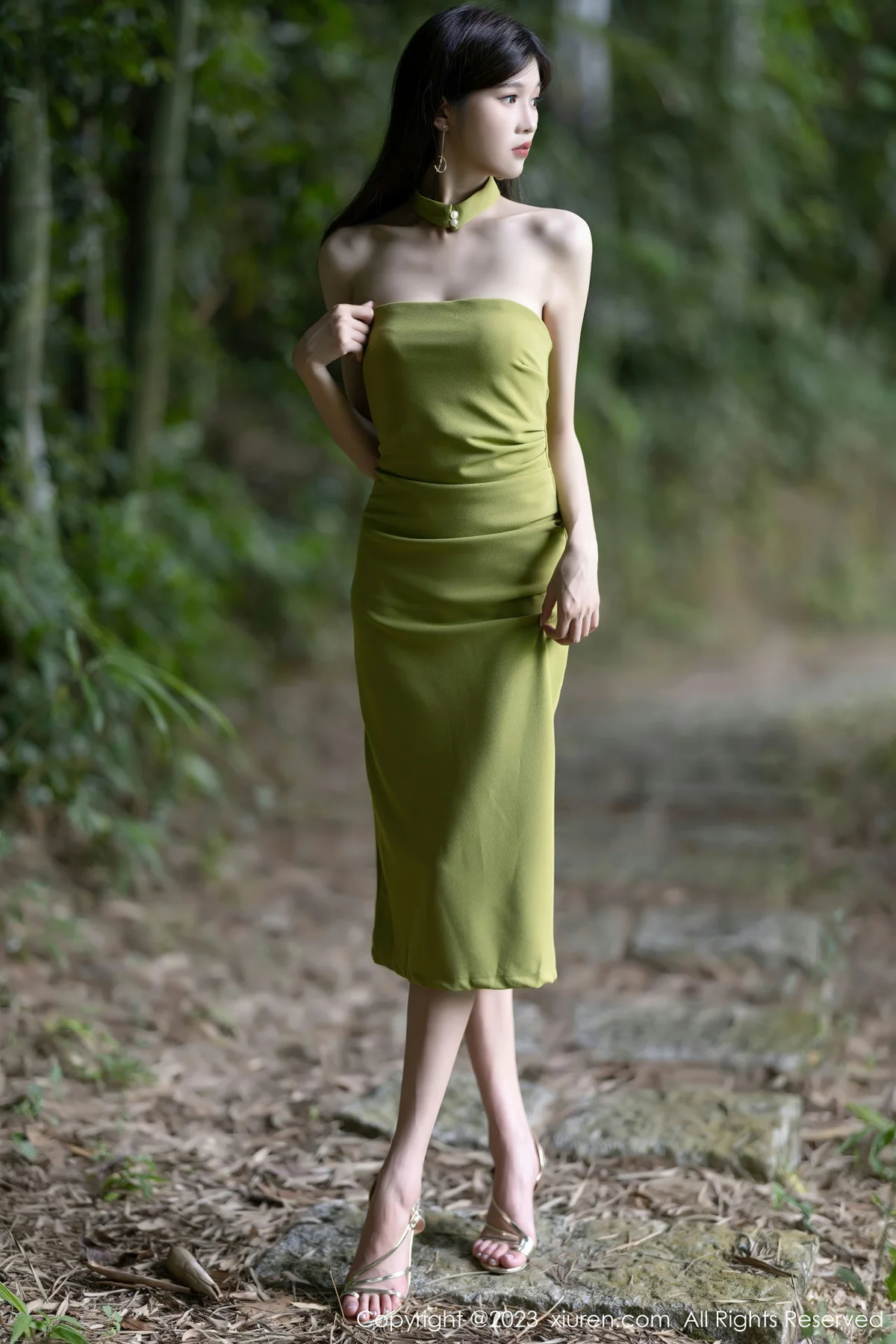 XiuRen 秀人 No.7241  程程程 链式内衣安吉旅拍1 - 8