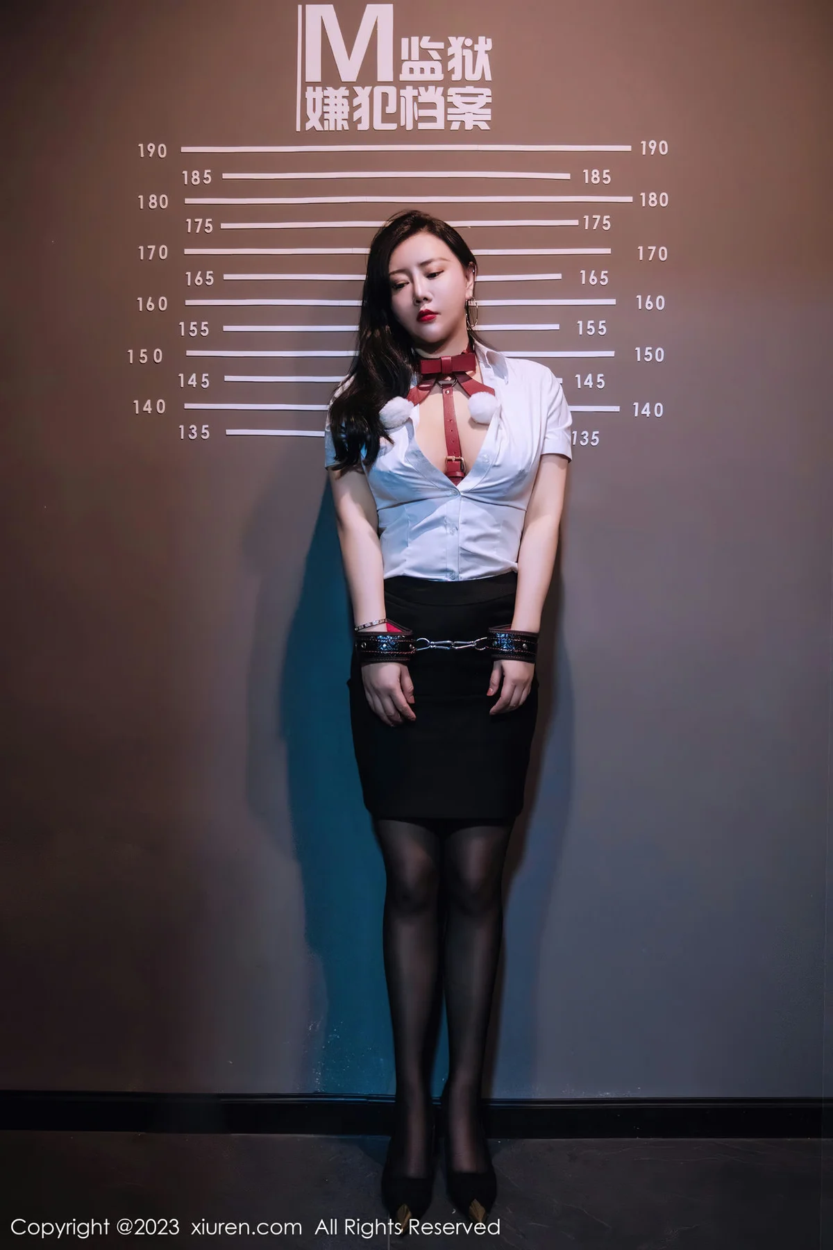 XiuRen 秀人 No.7267  王婉悠Queen 魅惑黑丝性感写真3 - 1