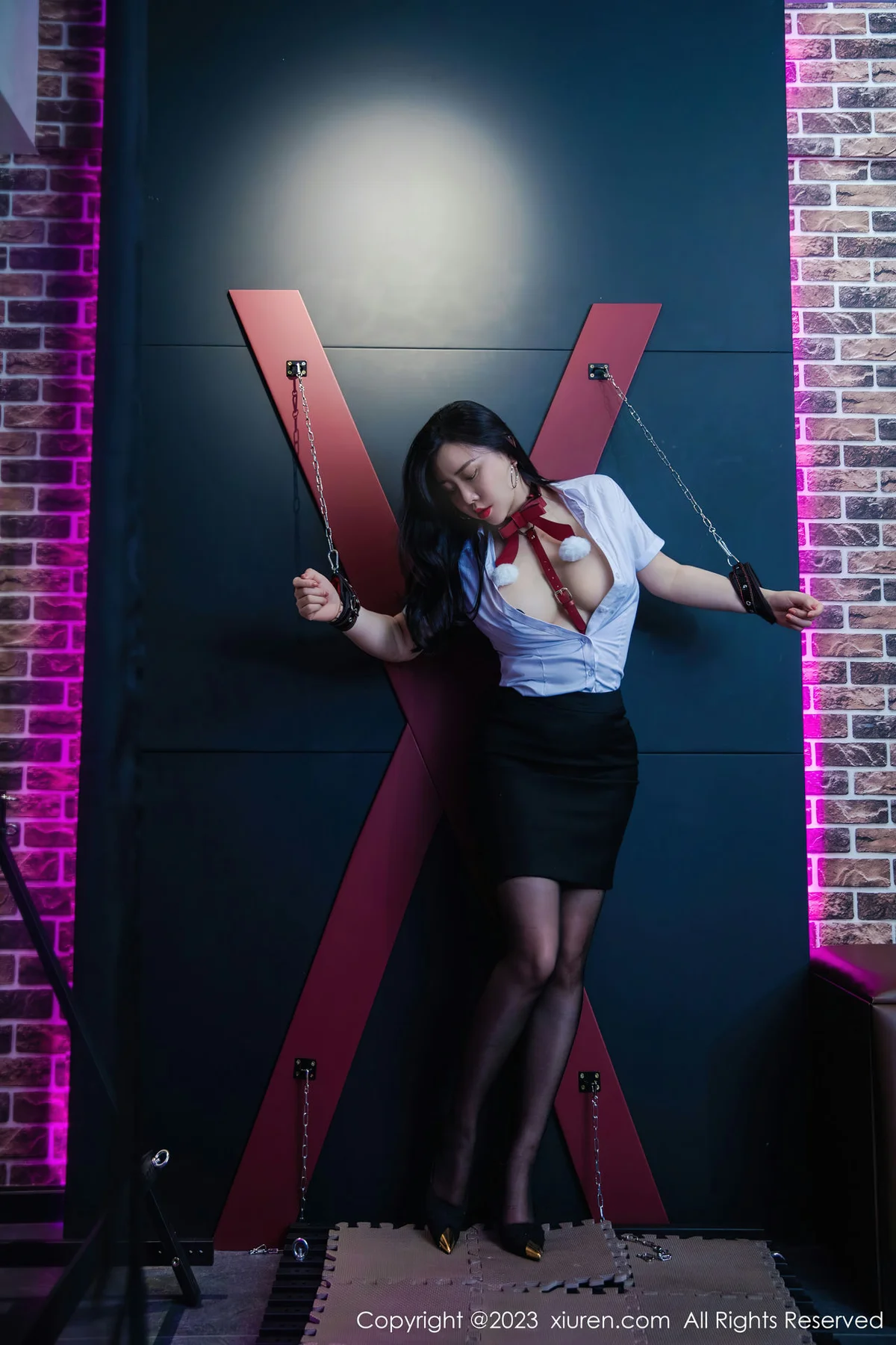 XiuRen 秀人 No.7267  王婉悠Queen 魅惑黑丝性感写真3 - 10