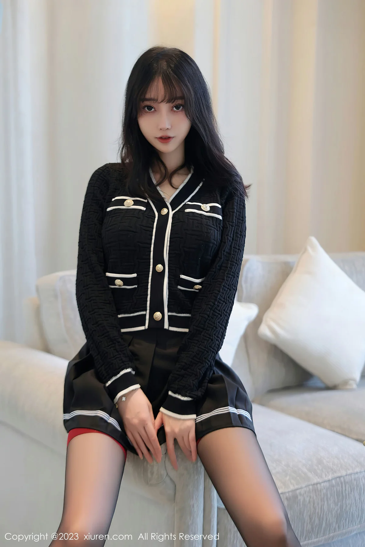 XiuRen 秀人 No.7287  玥儿玥er 薄纱内衣杭州旅拍 - 8