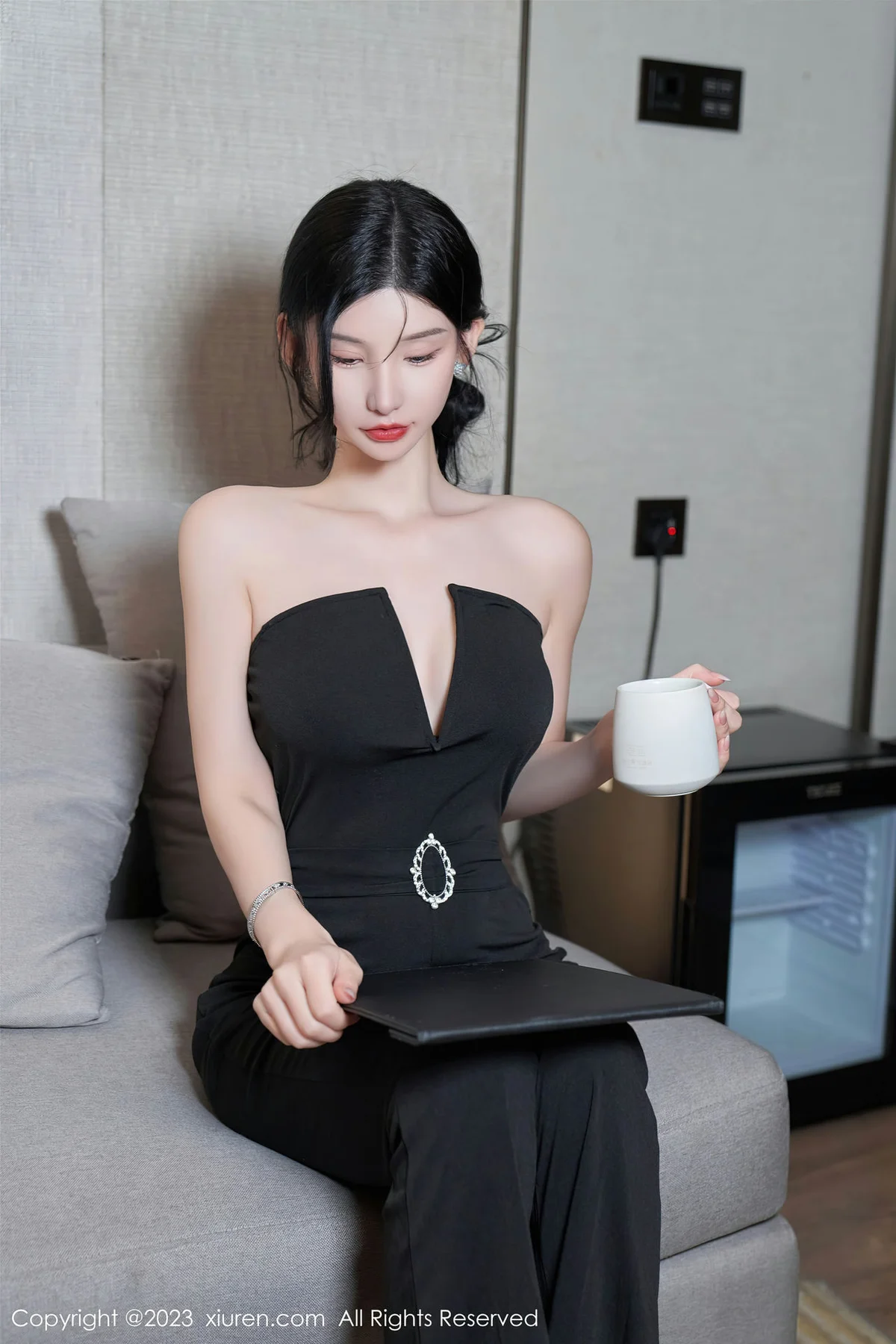 XiuRen 秀人 No.7289 周于希 蕾丝薄纱情趣泰国旅拍1 - 6