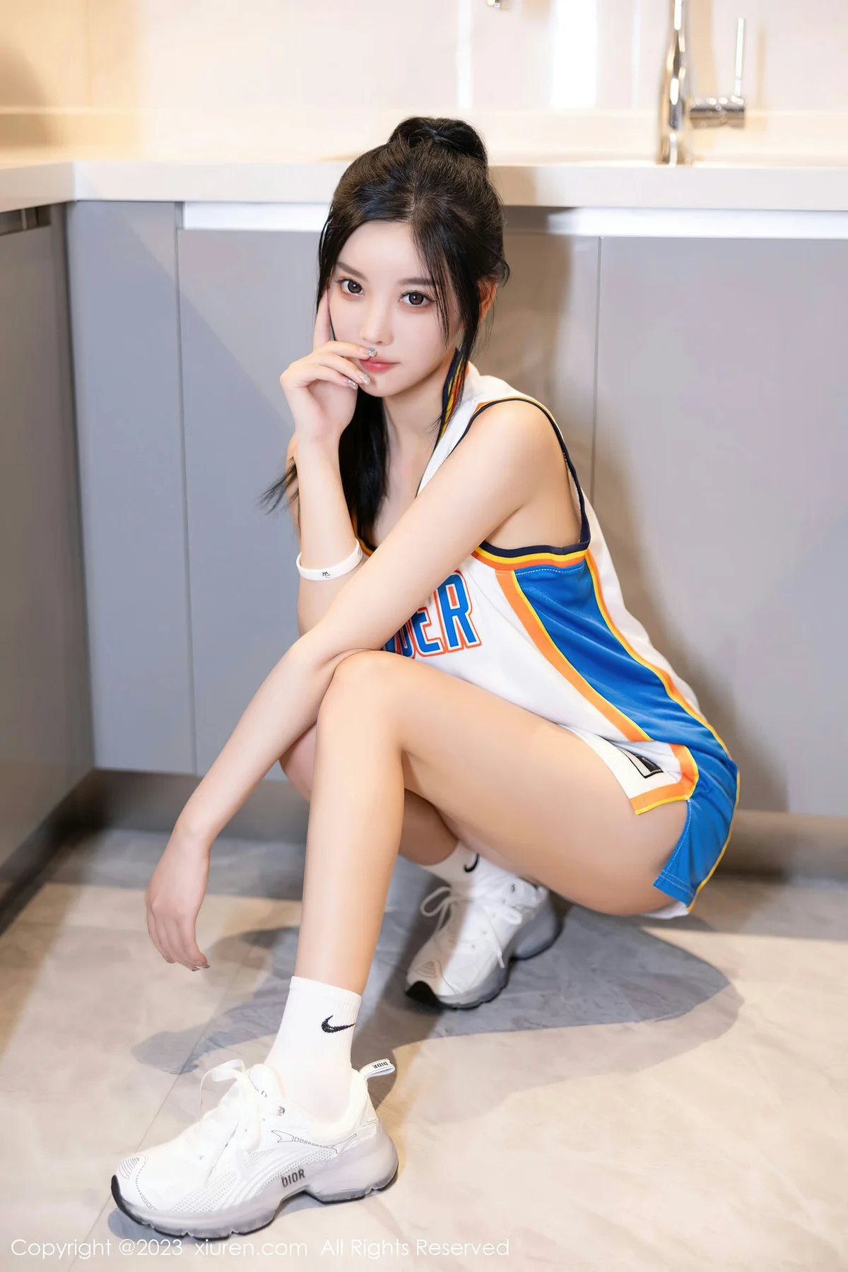 XiuRen 秀人 No.7304  杨晨晨Yome 白色运动服浙江安吉旅拍 - 7