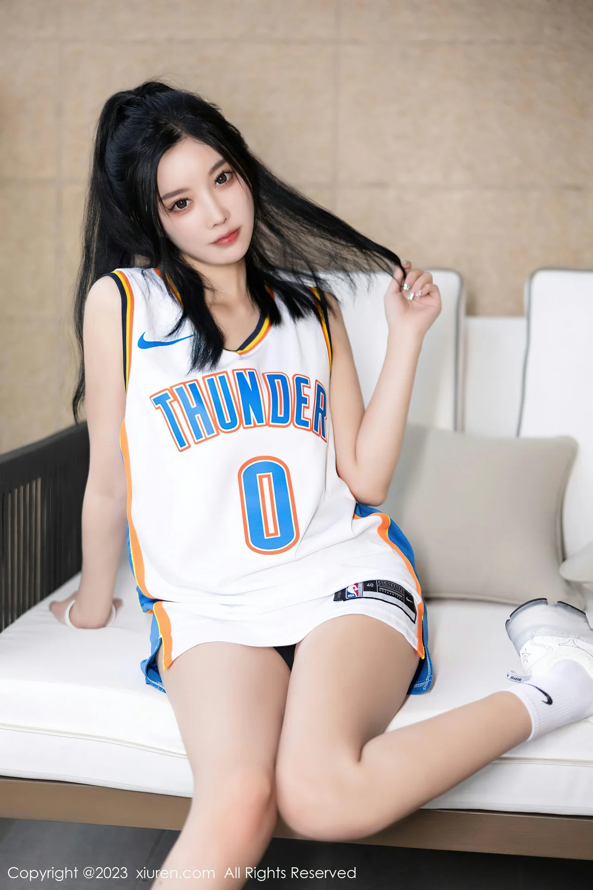 XiuRen 秀人 No.7304  杨晨晨Yome 白色运动服浙江安吉旅拍 - 6