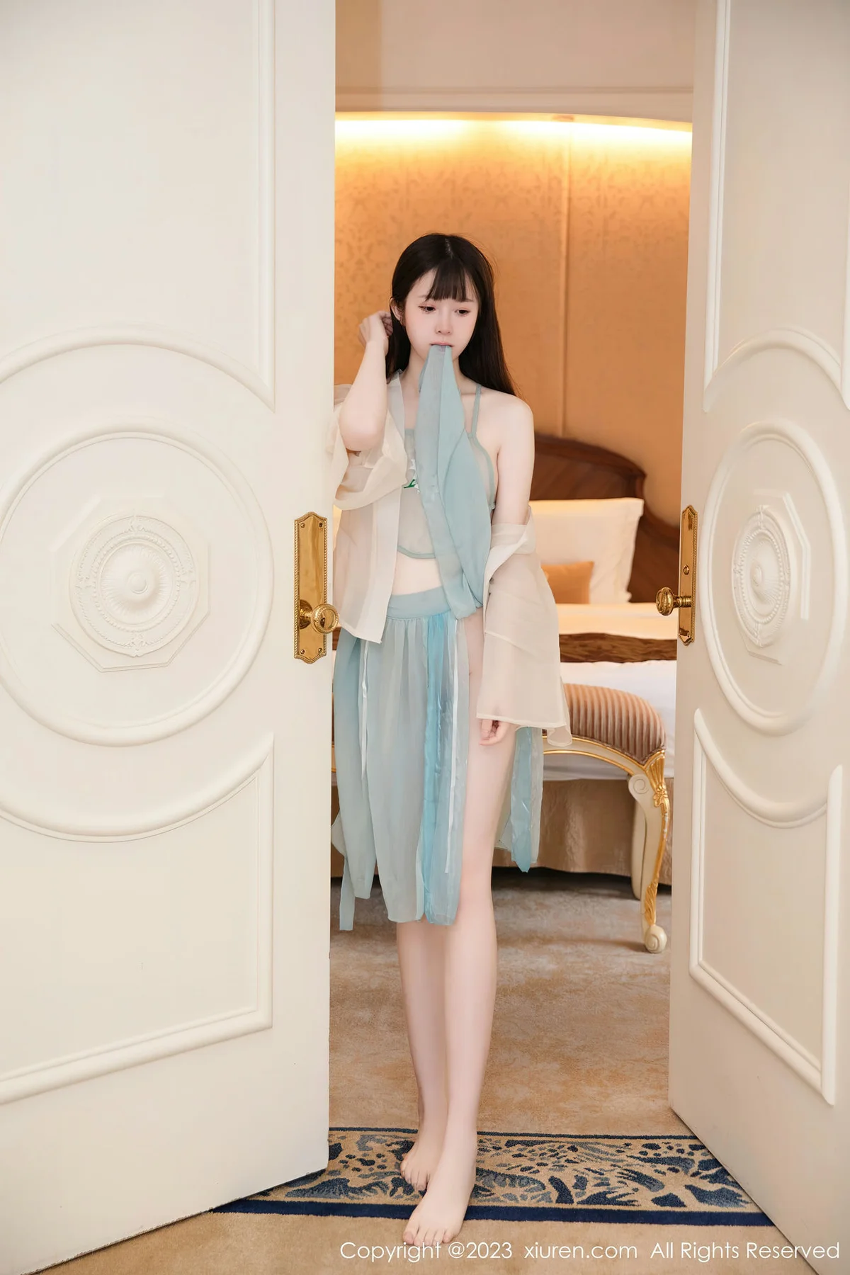 XiuRen 秀人 No.7321  林悠悠 肚兜古装清纯甜美33 - 1