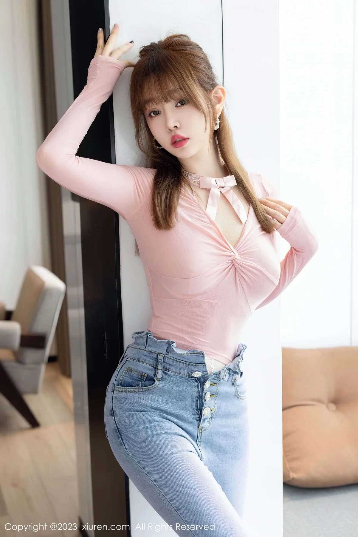 XiuRen 秀人 No.7323  王雨纯 轻透内衣性感写真1 - 7