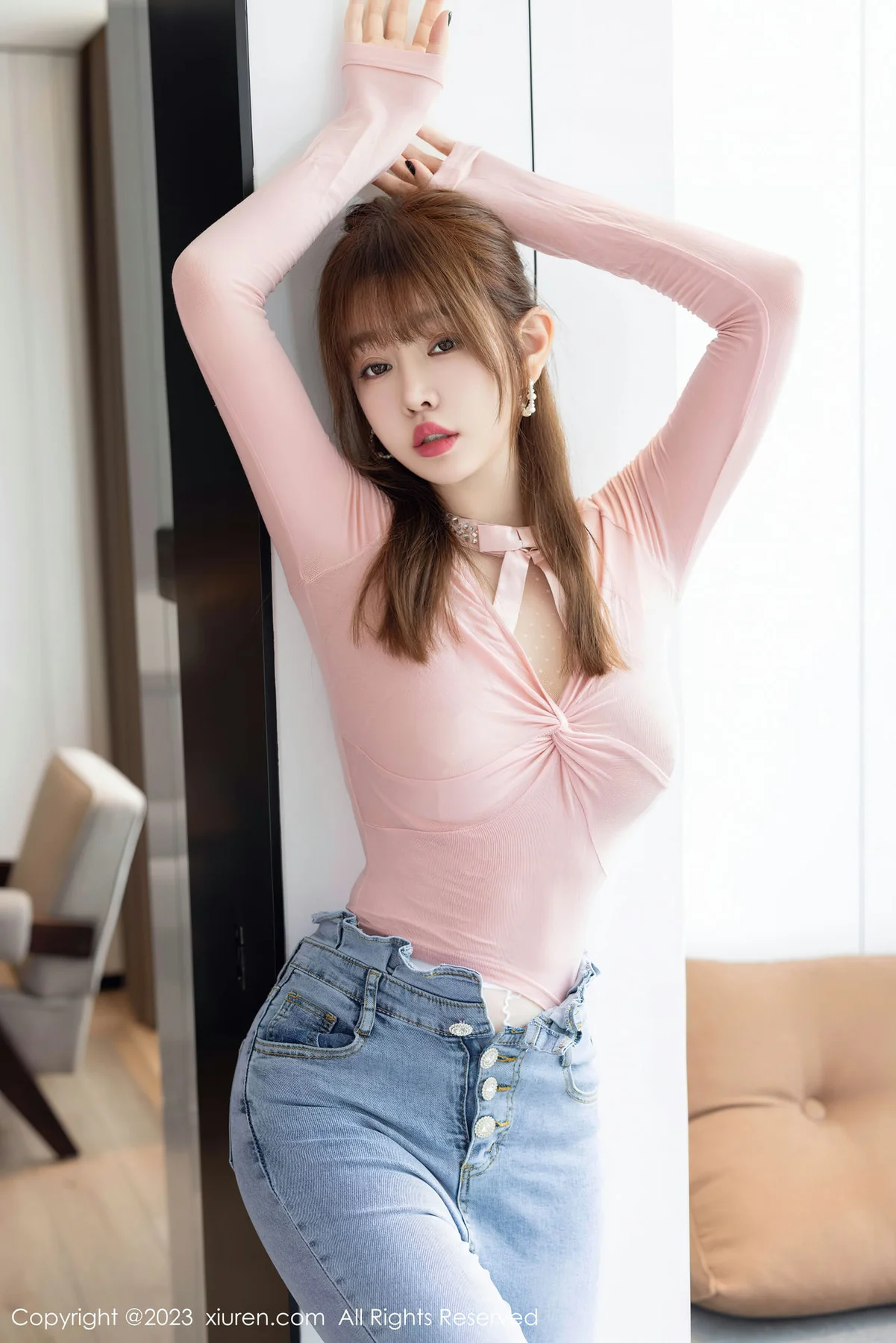 XiuRen 秀人 No.7323  王雨纯 轻透内衣性感写真1 - 8