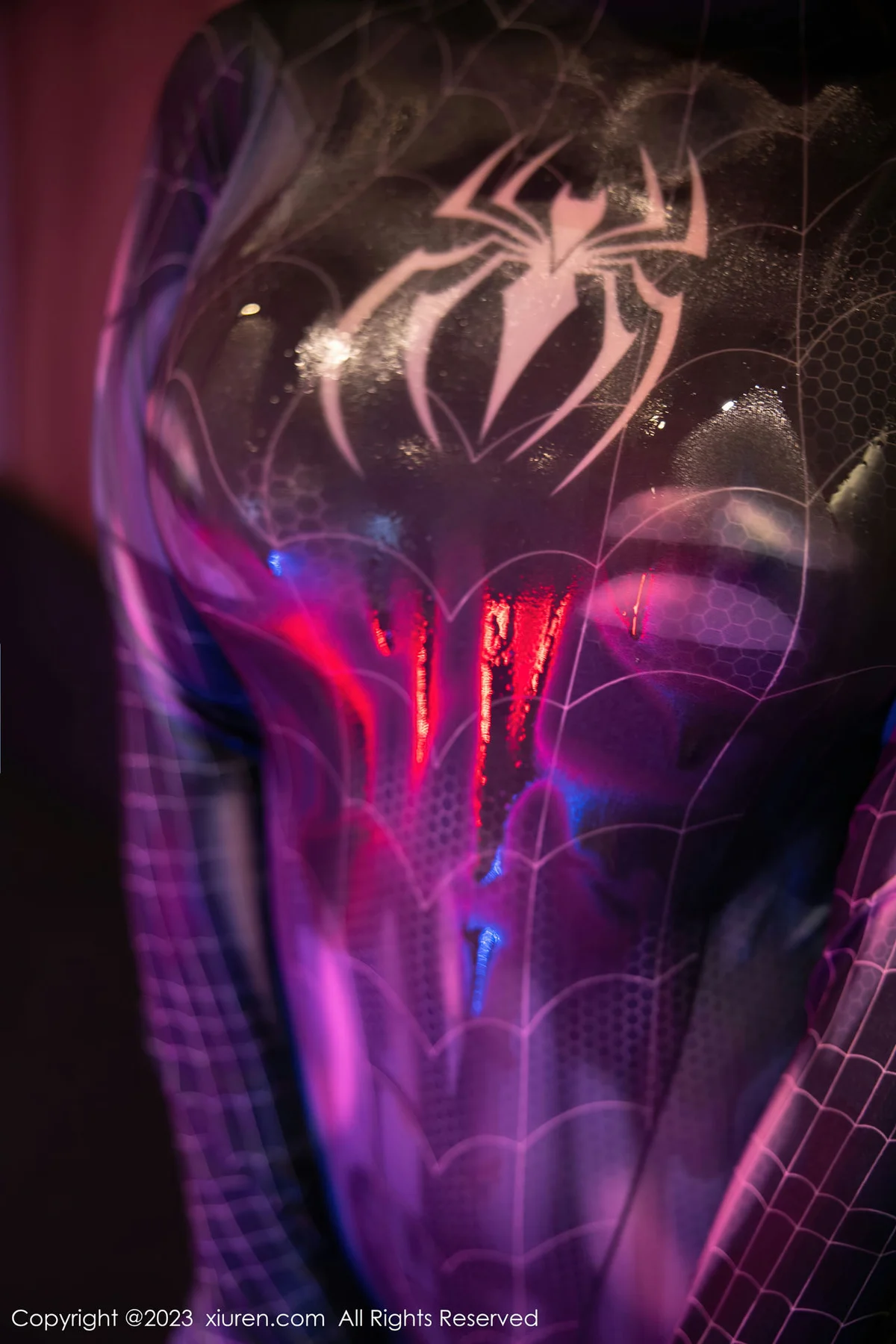 XiuRen 秀人 No.7326  幼幼 灰色蜘蛛侠性感写真11 - 3