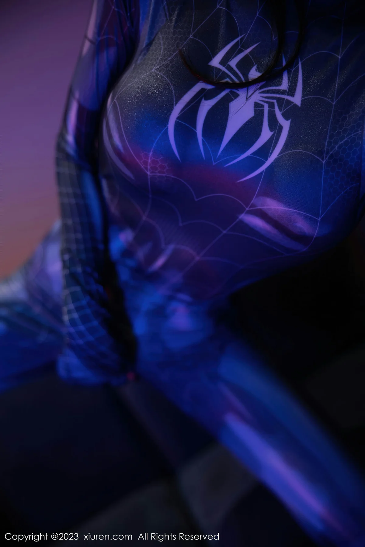 XiuRen 秀人 No.7326  幼幼 灰色蜘蛛侠性感写真11 - 8