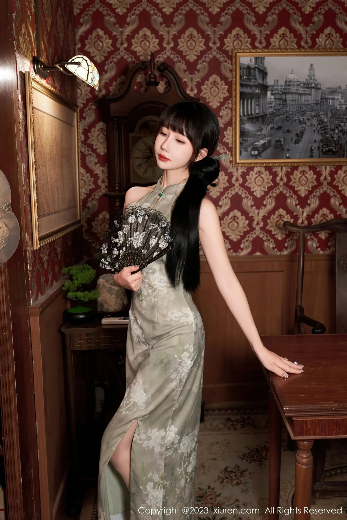 XiuRen 秀人 No.7337  波巧酱 旗袍新旅拍写真11 - 1