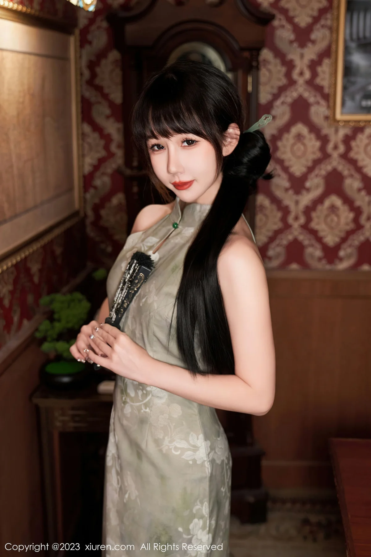 XiuRen 秀人 No.7337  波巧酱 旗袍新旅拍写真11 - 2