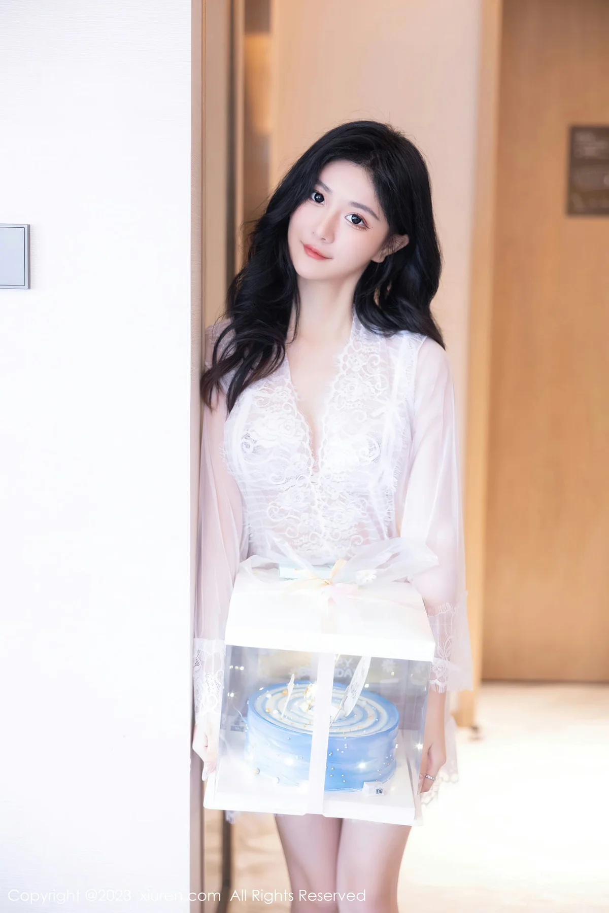 XiuRen 秀人 No.7348  幼幼 白色网纱性感写真11 - 7