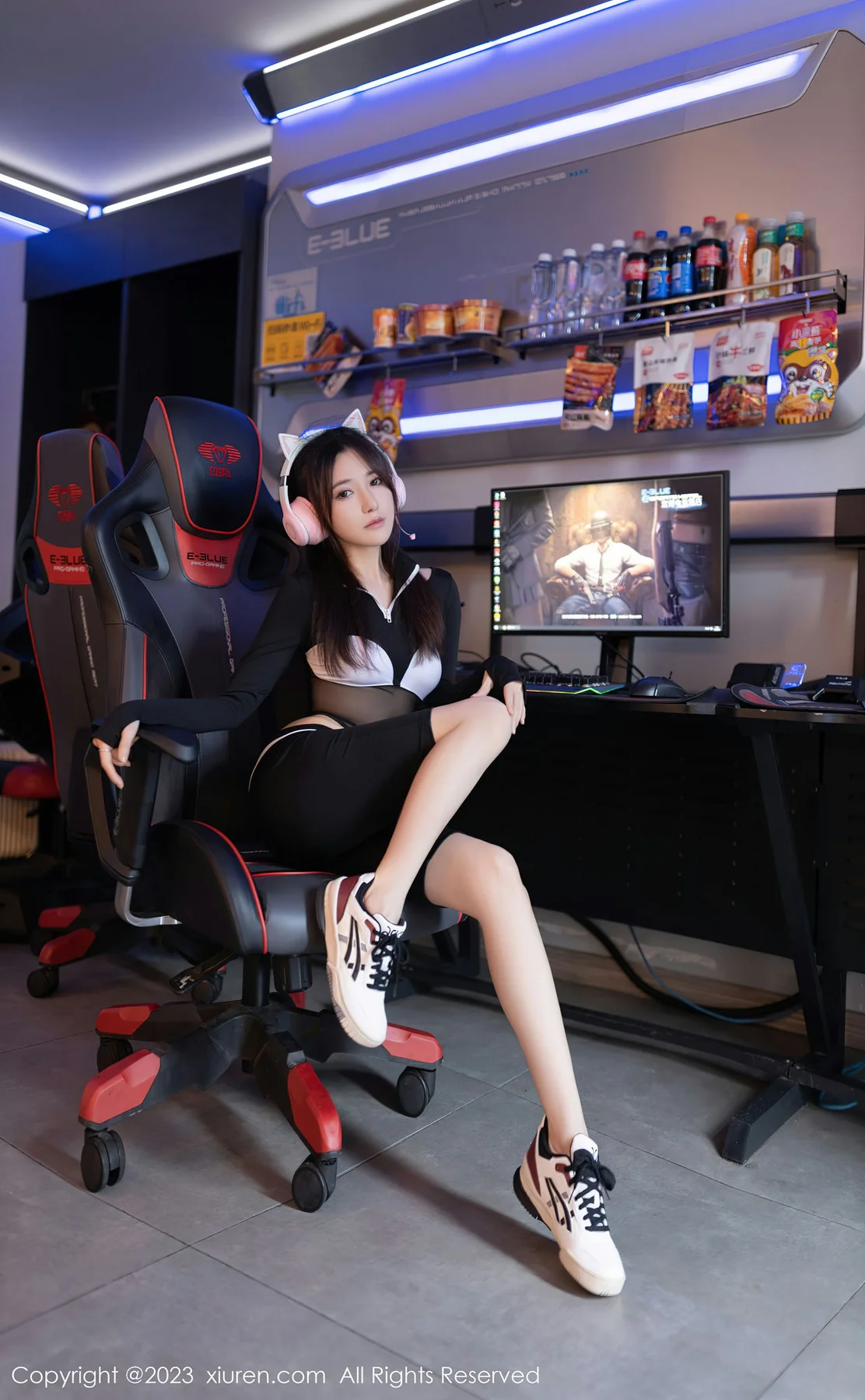 XiuRen 秀人 No.7361  鱼子酱Fish 电竞女孩性感写真1 - 1