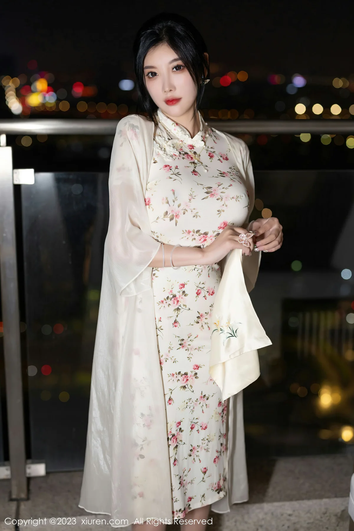XiuRen 秀人 No.7363  杨晨晨Yome 长款旗袍浙江安吉旅拍11 - 3