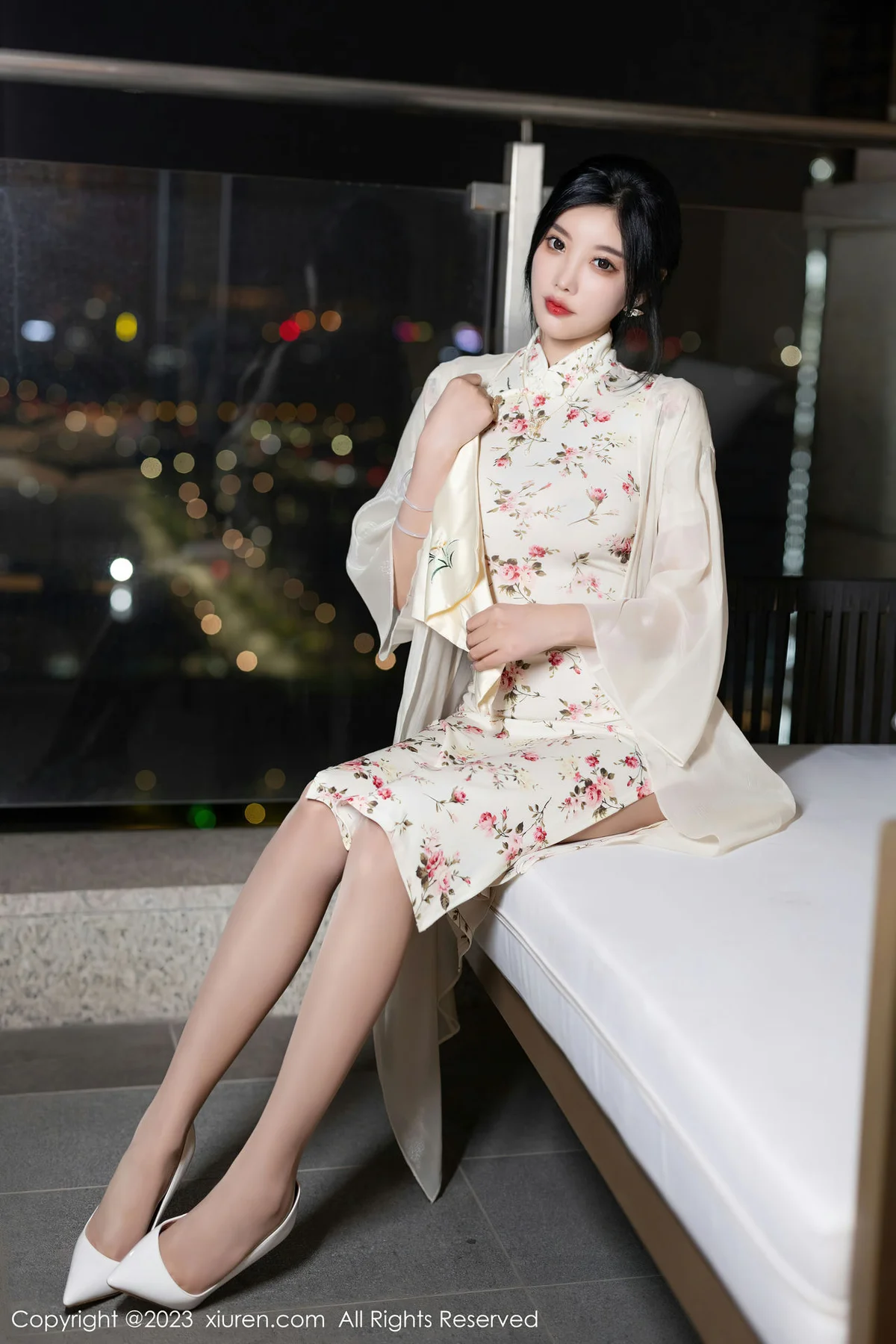 XiuRen 秀人 No.7363  杨晨晨Yome 长款旗袍浙江安吉旅拍11 - 6