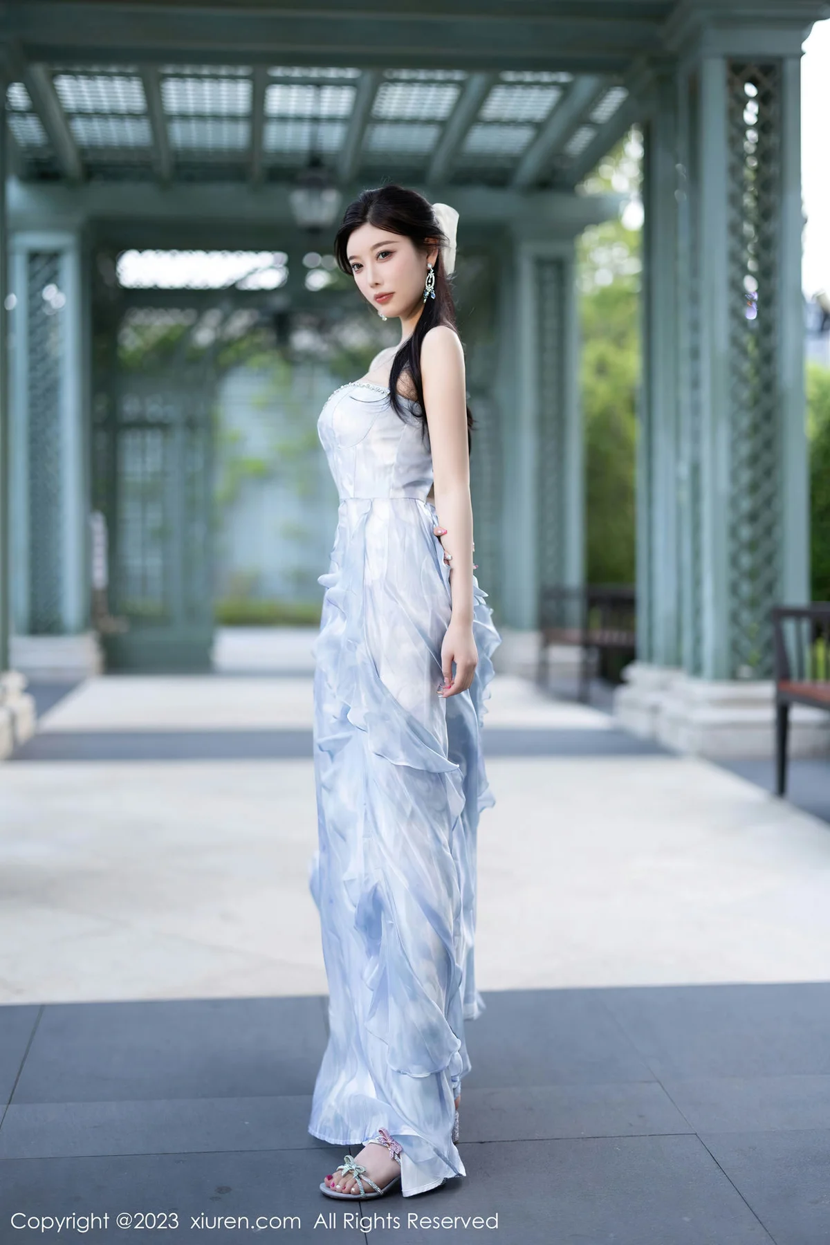 XiuRen 秀人 No.7382  杨晨晨Yome 异域服饰浙江安吉旅拍1 - 9