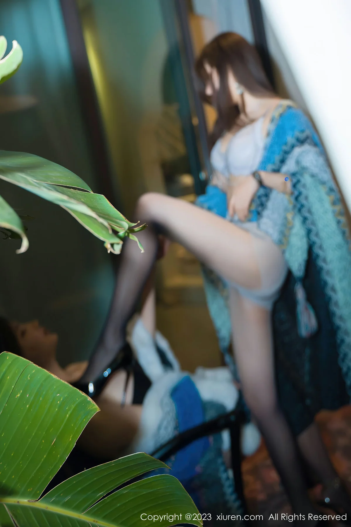 XiuRen 秀人 No.7393  绮里嘉ula和Carol周妍希 模特合集写真1 - 9