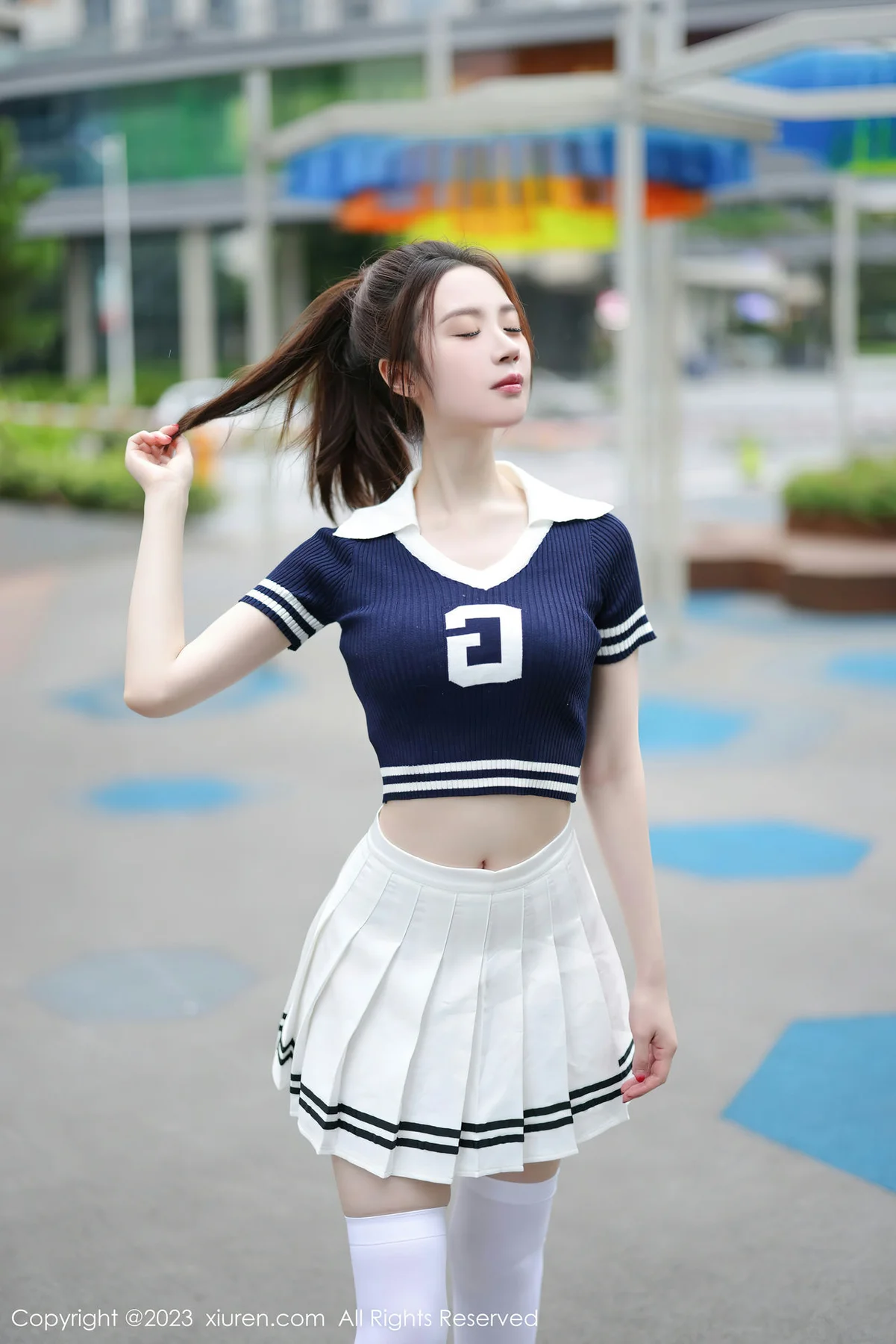 XiuRen 秀人 No.7416  梦心玥 运动服饰穿搭安吉旅拍3 - 2