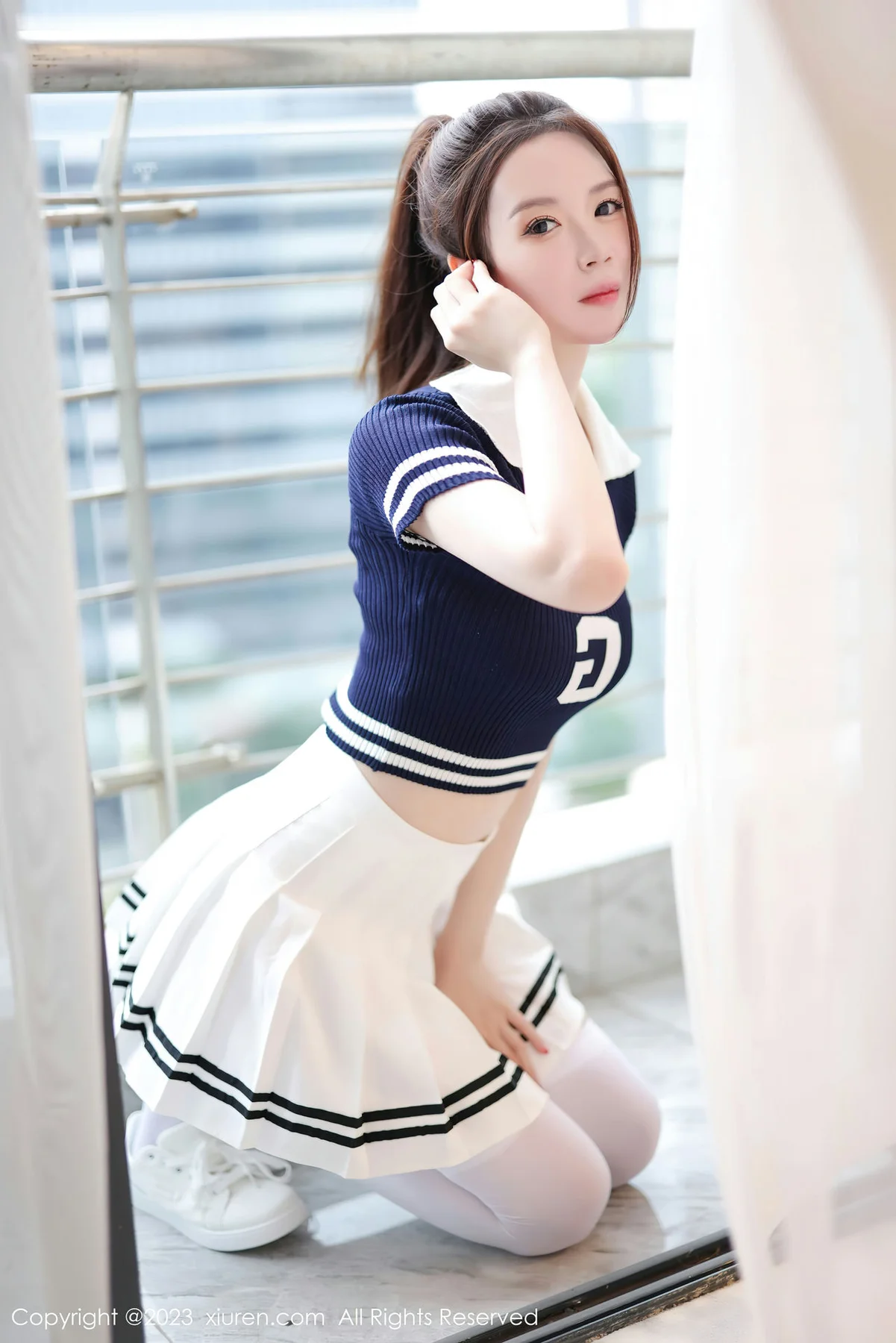 XiuRen 秀人 No.7416  梦心玥 运动服饰穿搭安吉旅拍3 - 5